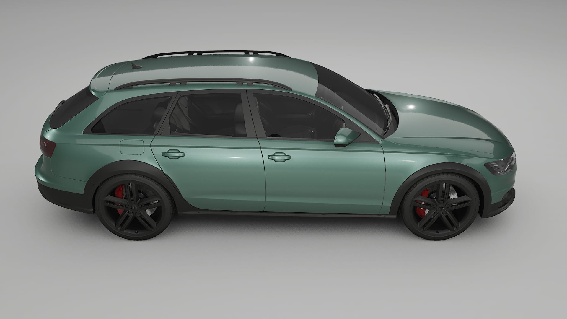 Audi A6 Allroad C7 prefacelift pre LCI TPU Lakbeschermingsfolie | EVERGREEN Kleurveranderende PPF – Volledig Voorgesneden Kit