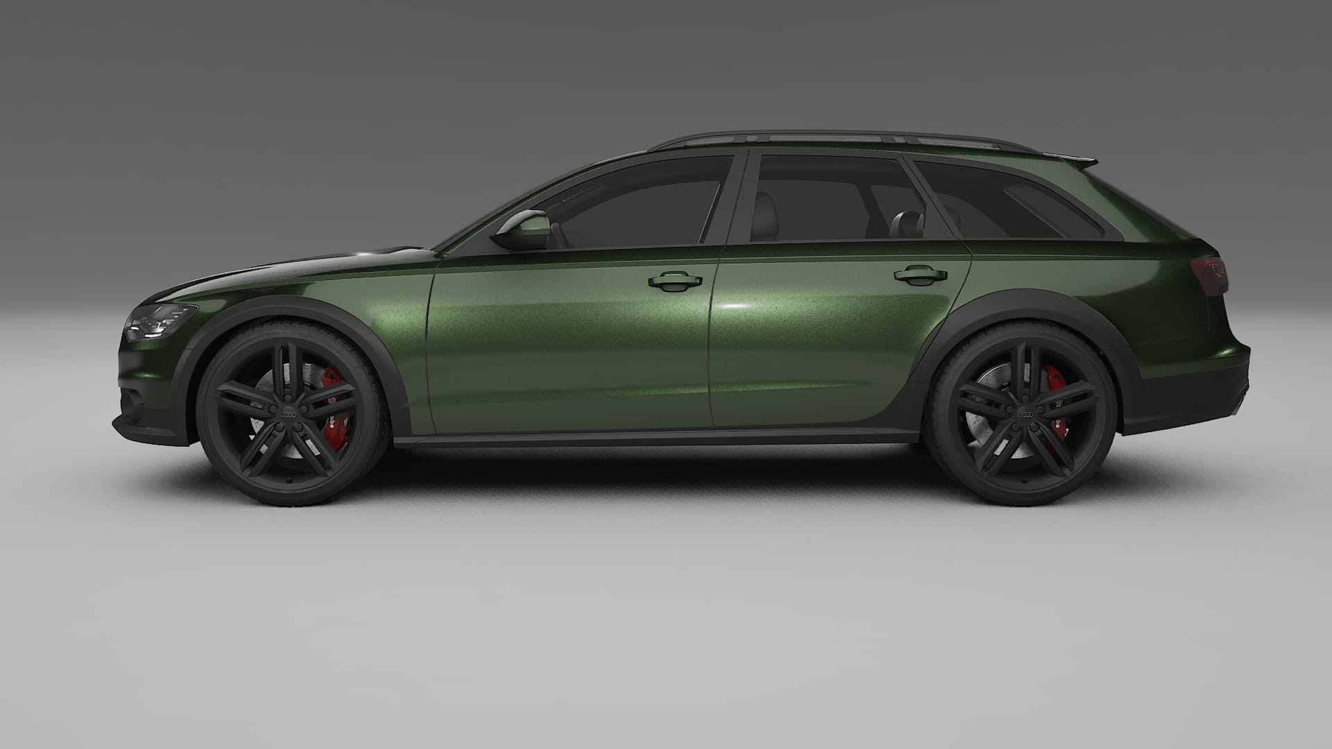 Audi A6 Allroad C7 prefacelift pre LCI TPU Lakbeschermingsfolie | LAGOON Kleurveranderende PPF – Volledig Voorgesneden Kit