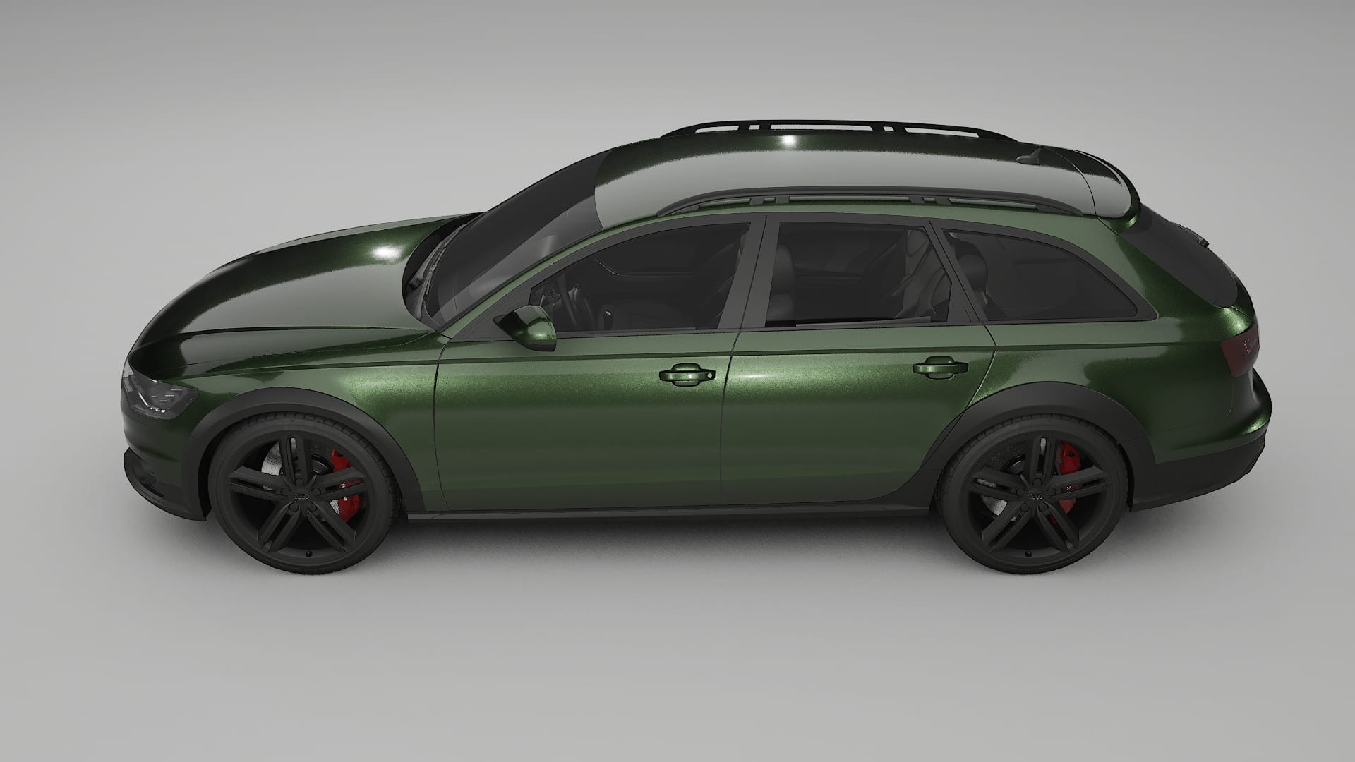 Audi A6 Allroad C7 prefacelift pre LCI TPU Lakbeschermingsfolie | LAGOON Kleurveranderende PPF – Volledig Voorgesneden Kit