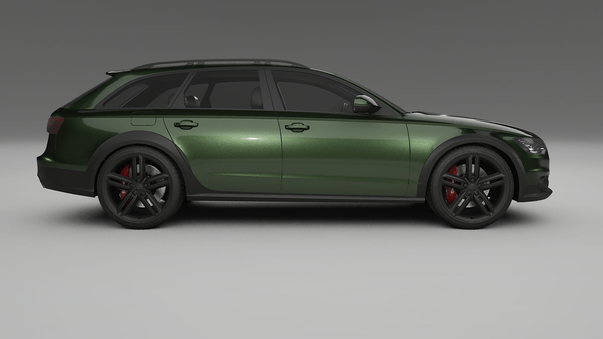 Audi A6 Allroad C7 prefacelift pre LCI TPU Lakbeschermingsfolie | LAGOON Kleurveranderende PPF – Volledig Voorgesneden Kit