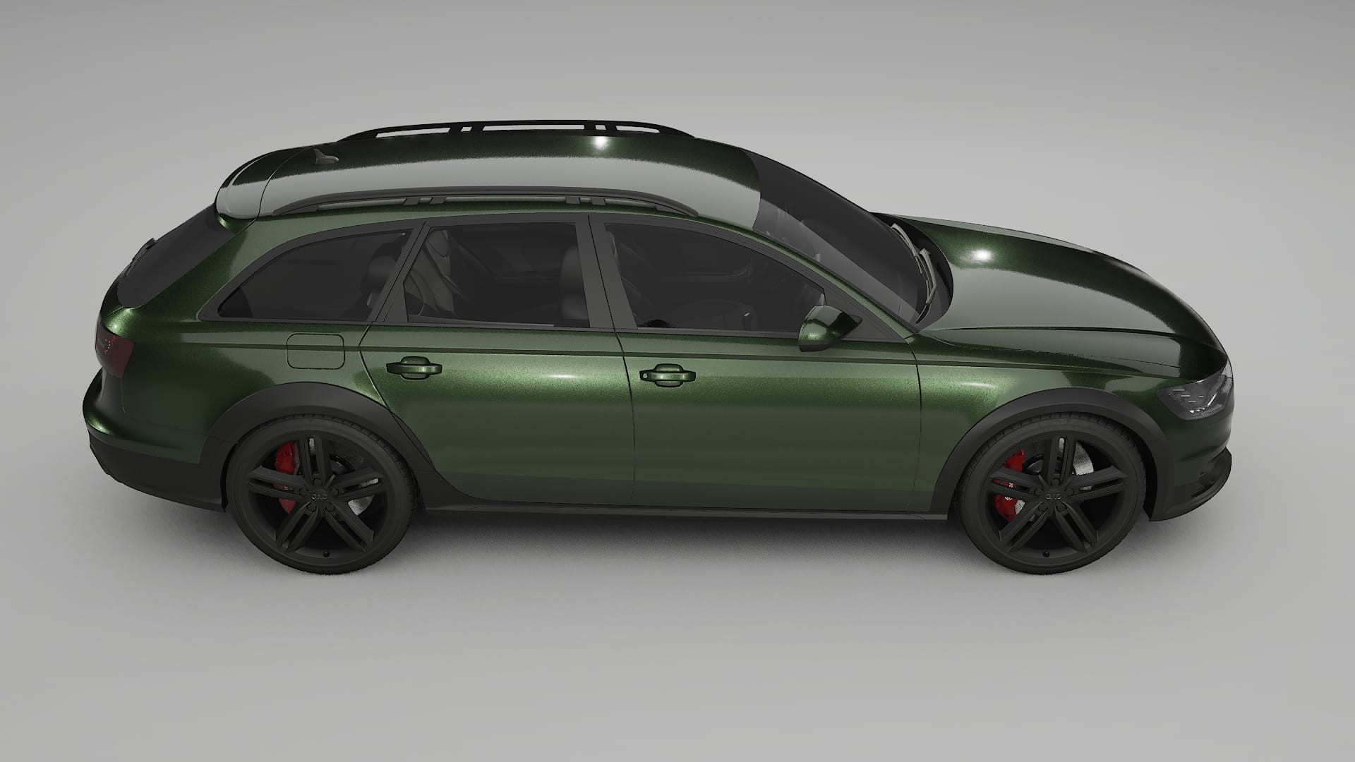 Audi A6 Allroad C7 prefacelift pre LCI TPU Lakbeschermingsfolie | LAGOON Kleurveranderende PPF – Volledig Voorgesneden Kit