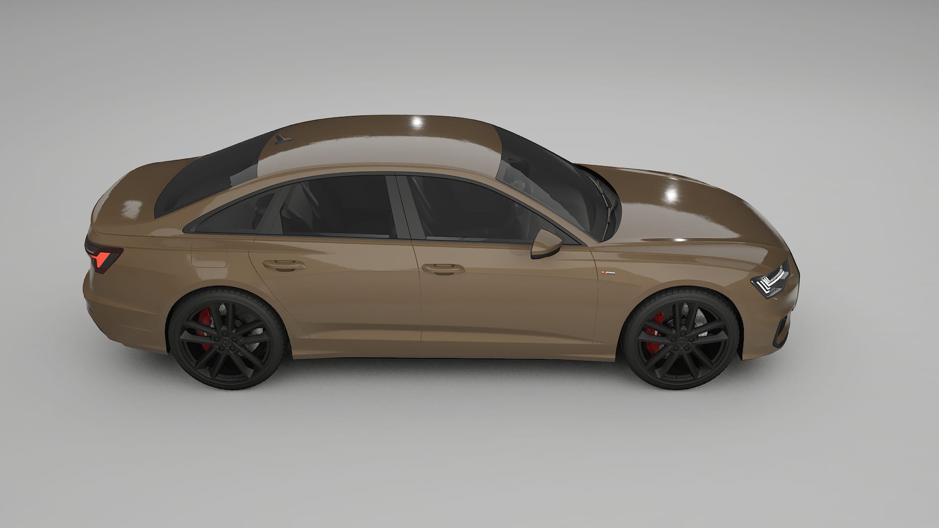 Audi A6 S Line C8 TPU Lakbeschermingsfolie | SAHARA Kleurveranderende PPF – Volledig Voorgesneden Kit