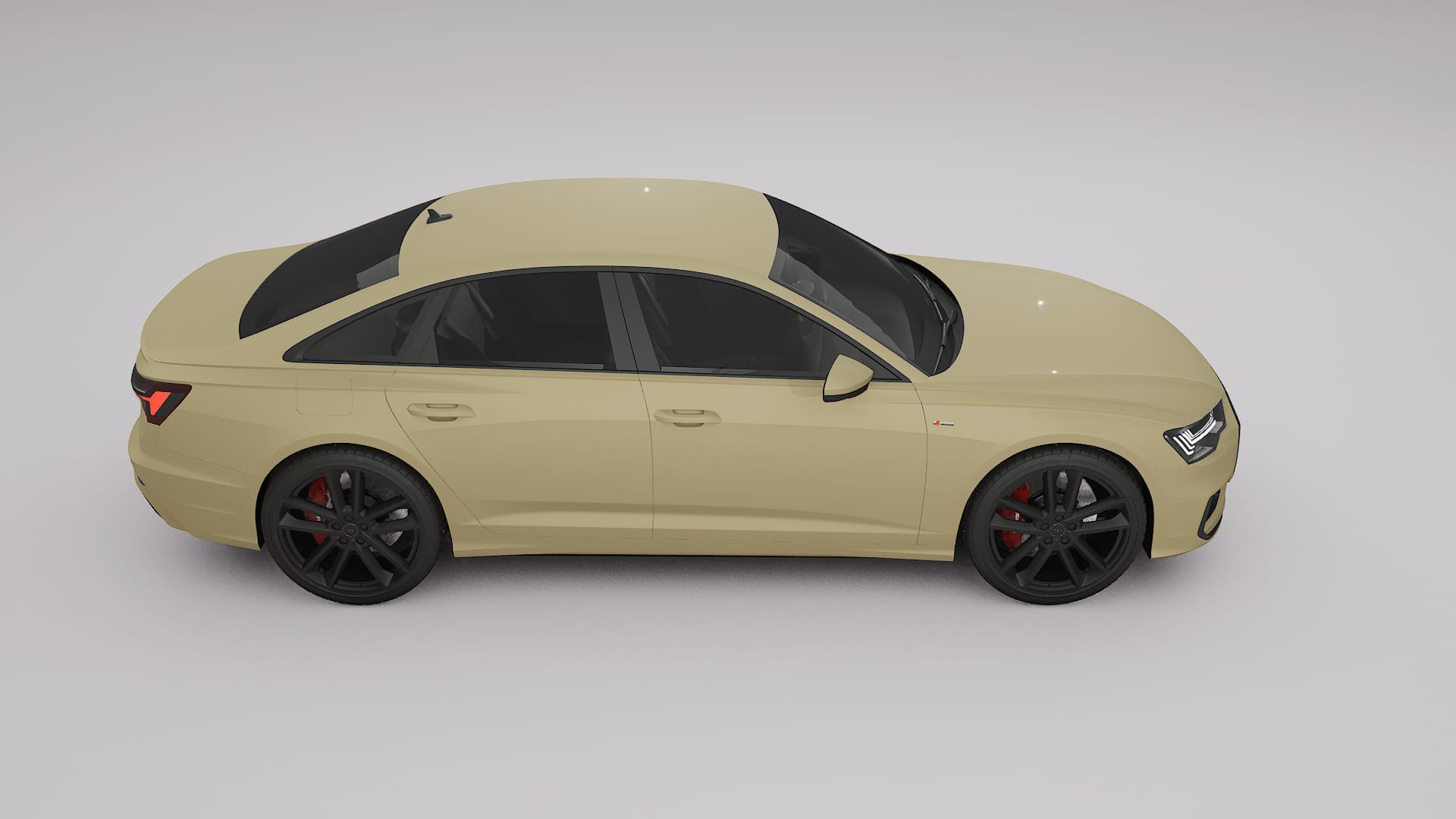 Audi A6 S Line C8 TPU Lakbeschermingsfolie | SAND Kleurveranderende PPF – Volledig Voorgesneden Kit