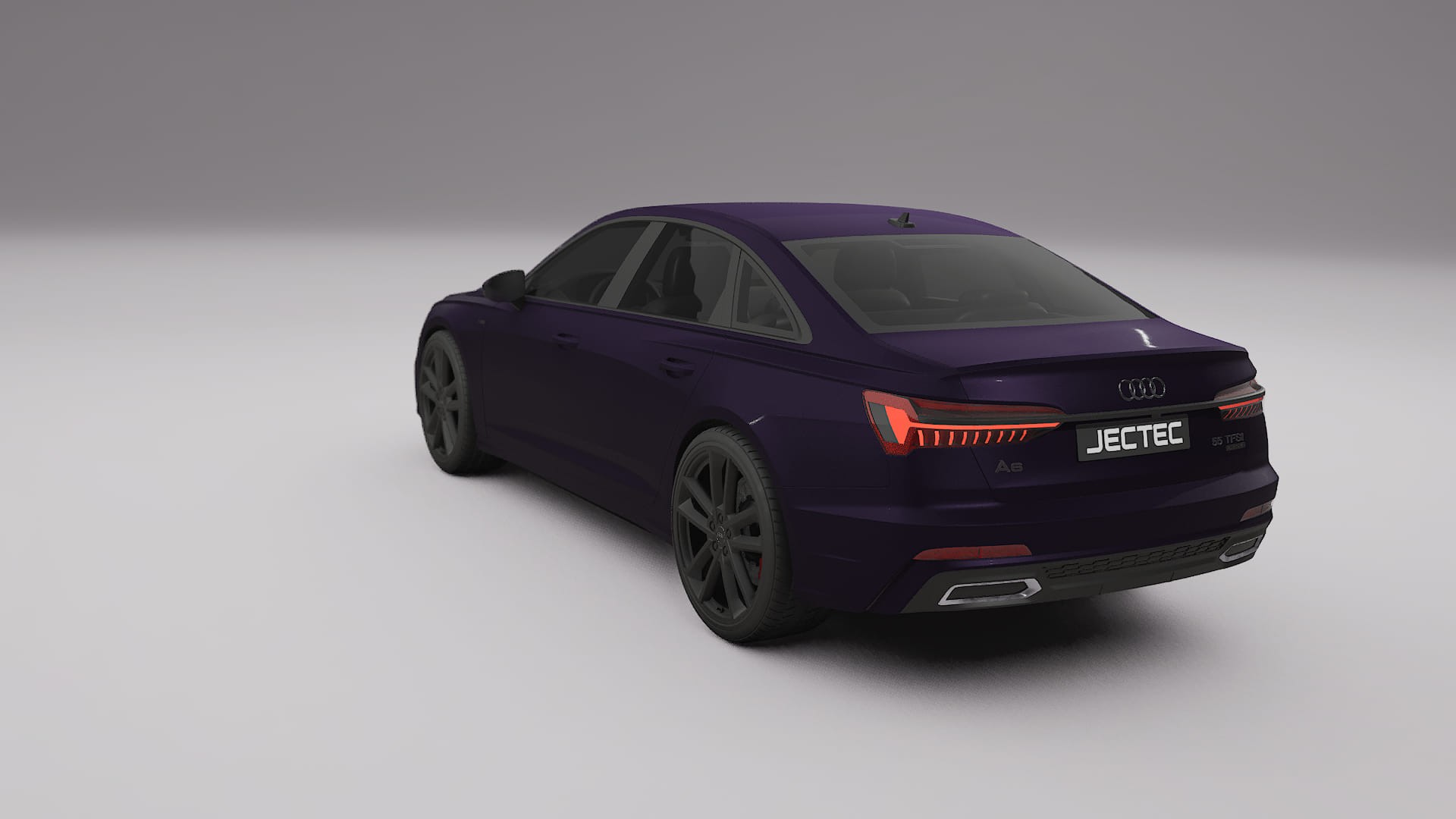 Audi A6 S Line C8 TPU Lakbeschermingsfolie | VIOLET Kleurveranderende PPF – Volledig Voorgesneden Kit