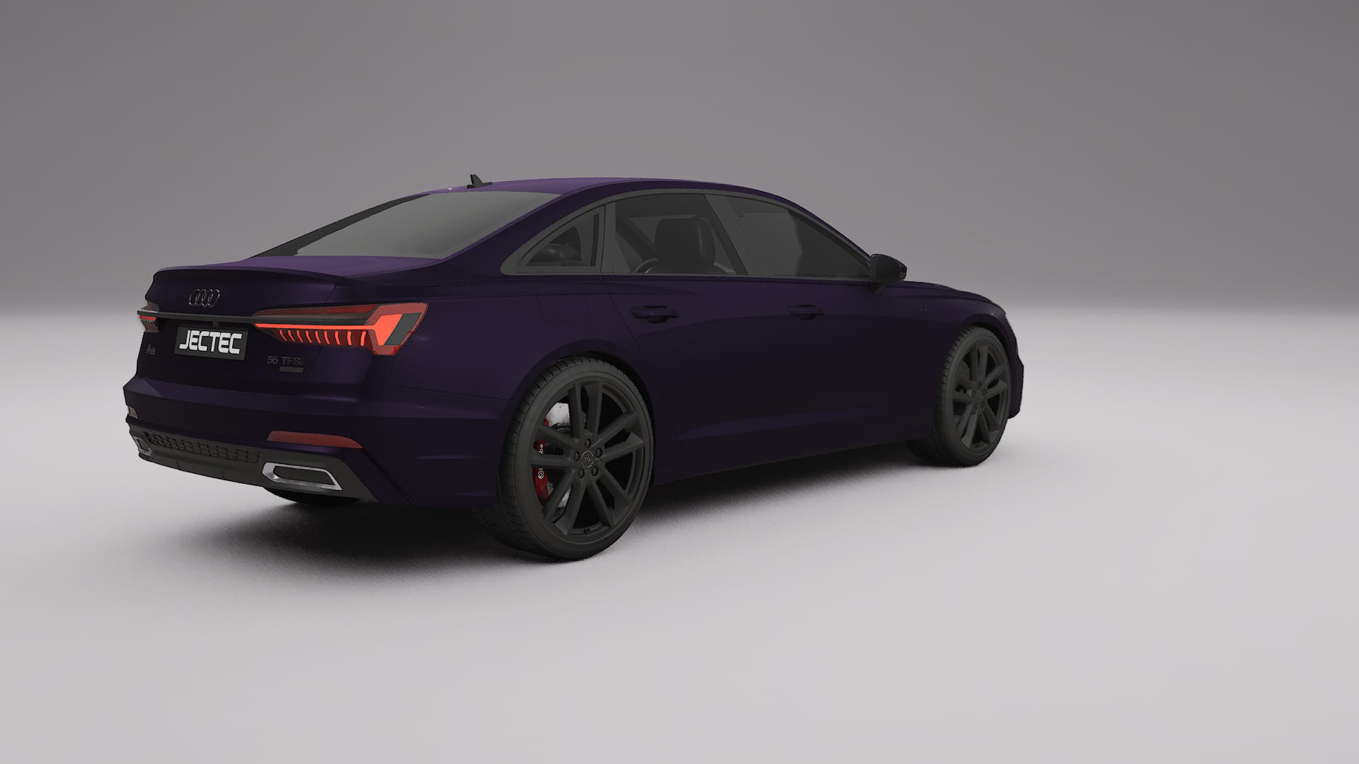 Audi A6 S Line C8 TPU Lakbeschermingsfolie | VIOLET Kleurveranderende PPF – Volledig Voorgesneden Kit
