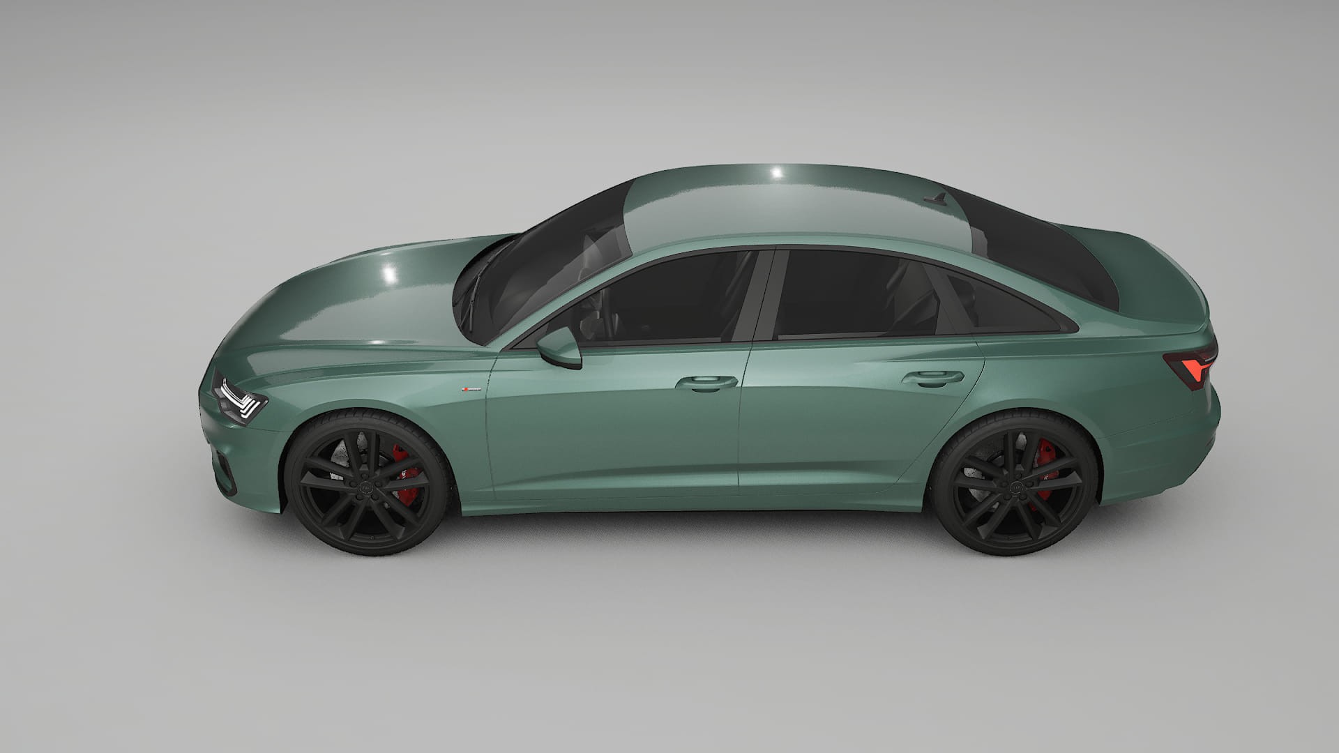 Audi A6 S Line C8 TPU Lakbeschermingsfolie | EVERGREEN Kleurveranderende PPF – Volledig Voorgesneden Kit