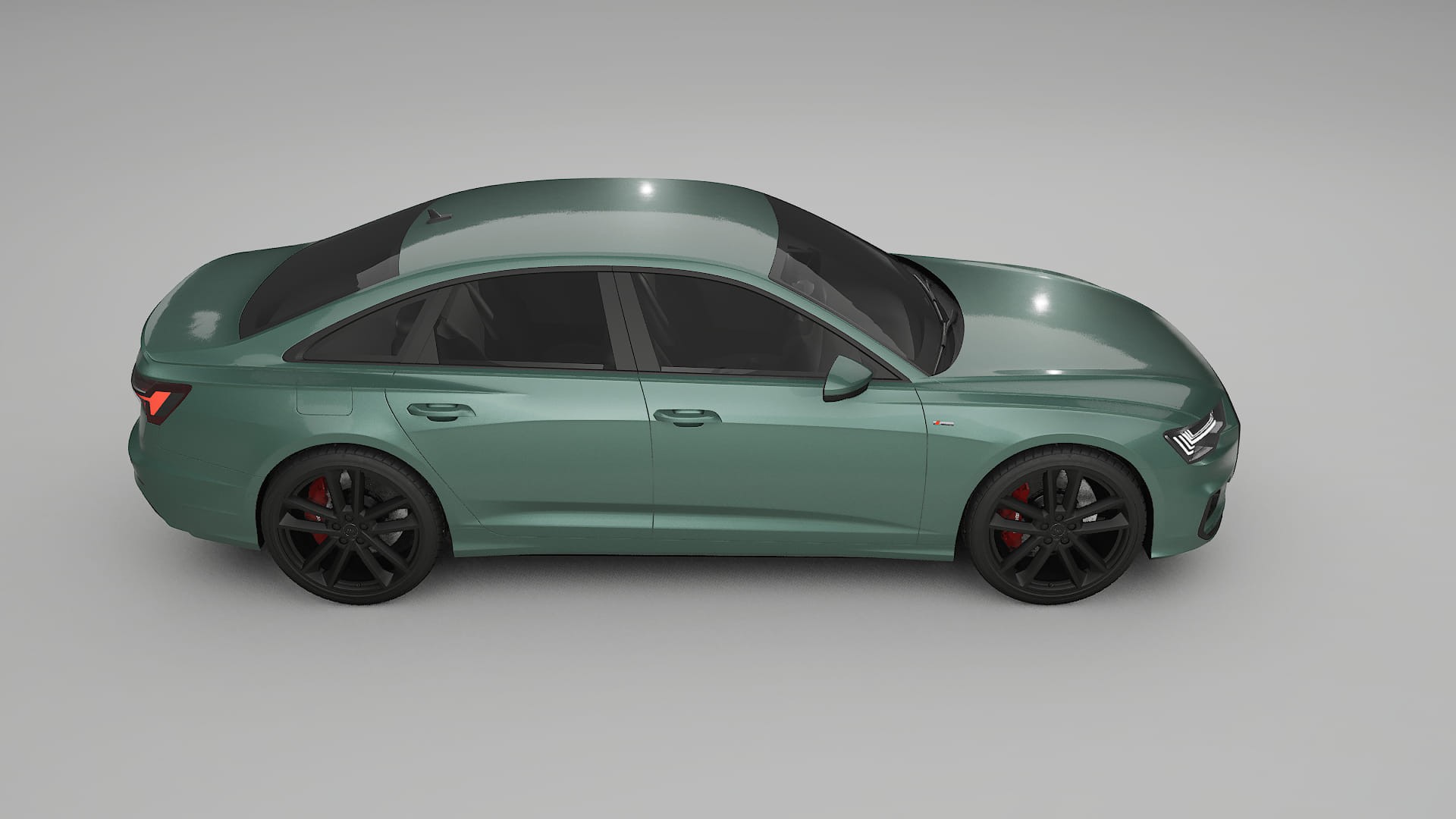 Audi A6 S Line C8 TPU Lakbeschermingsfolie | EVERGREEN Kleurveranderende PPF – Volledig Voorgesneden Kit