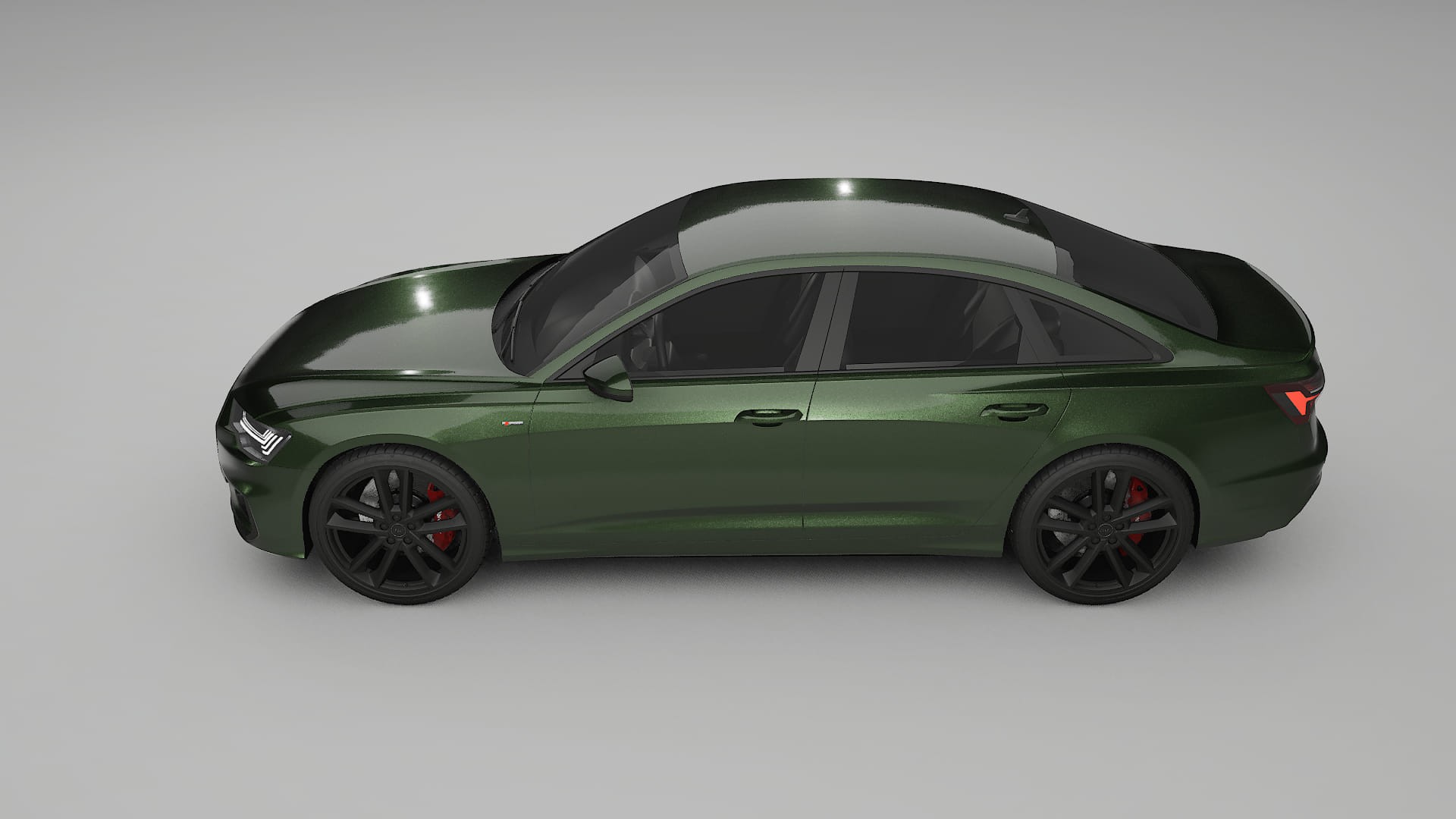 Audi A6 S Line C8 TPU Lakbeschermingsfolie | LAGOON Kleurveranderende PPF – Volledig Voorgesneden Kit