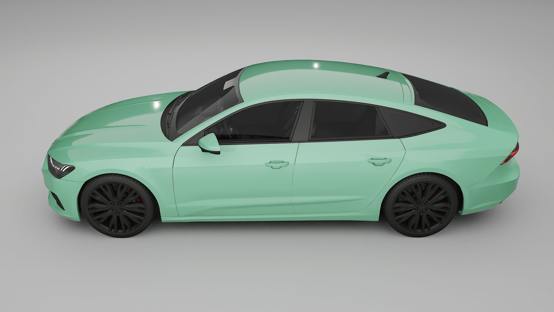 Audi A7 C8 Sportback prefacelift pre LCI TPU Lakbeschermingsfolie | DUSTY Kleurveranderende PPF – Volledig Voorgesneden Kit