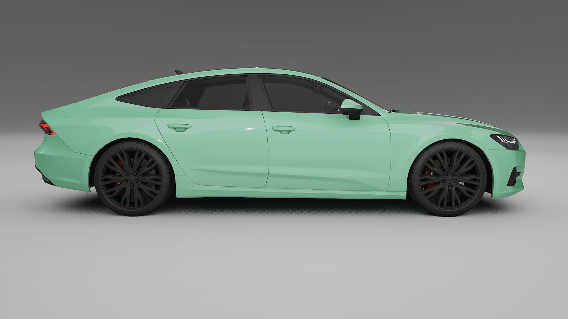 Audi A7 C8 Sportback prefacelift pre LCI TPU Lakbeschermingsfolie | DUSTY Kleurveranderende PPF – Volledig Voorgesneden Kit