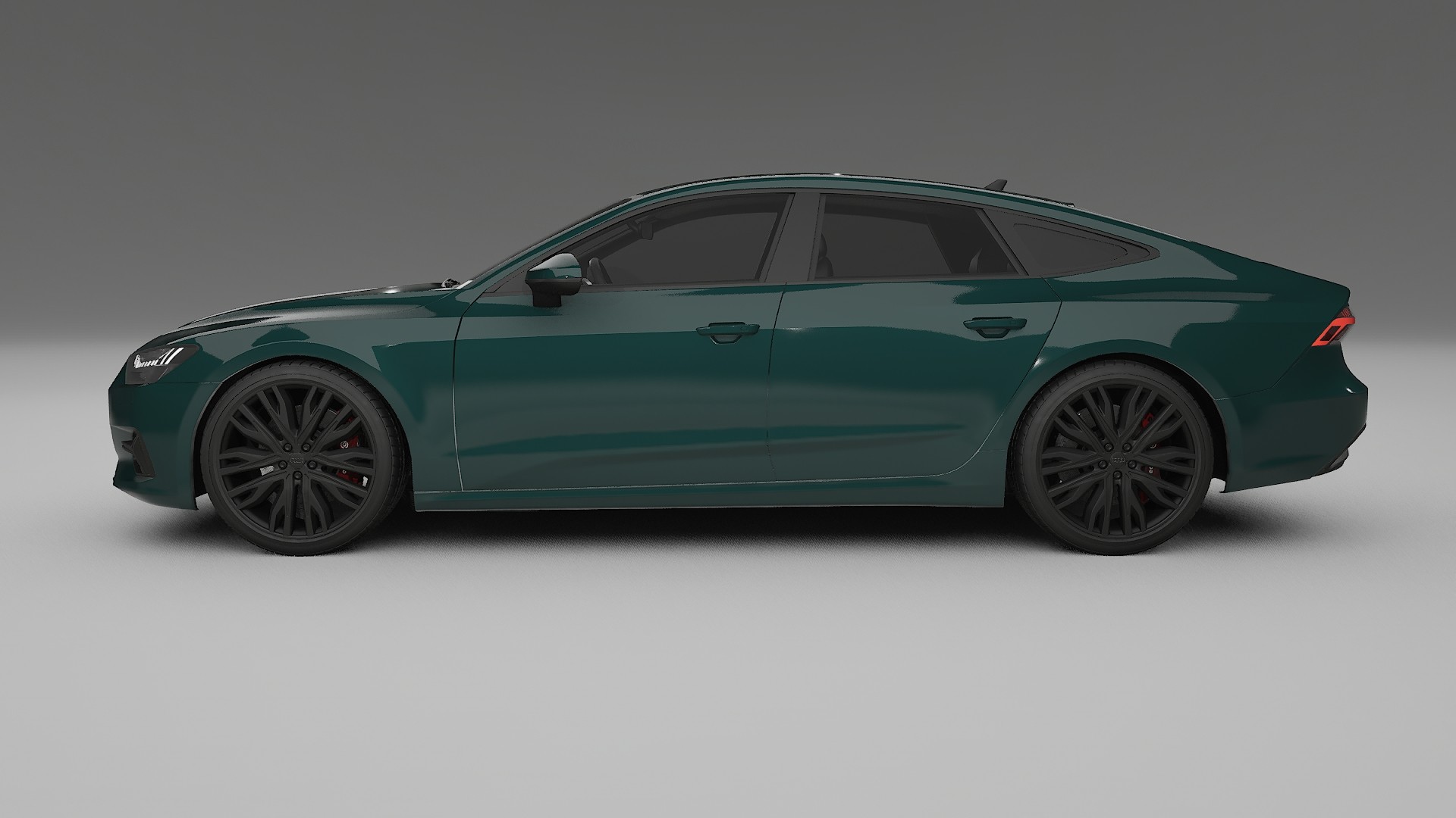 Audi A7 C8 Sportback prefacelift pre LCI TPU Lakbeschermingsfolie | INFERNO Kleurveranderende PPF – Volledig Voorgesneden Kit