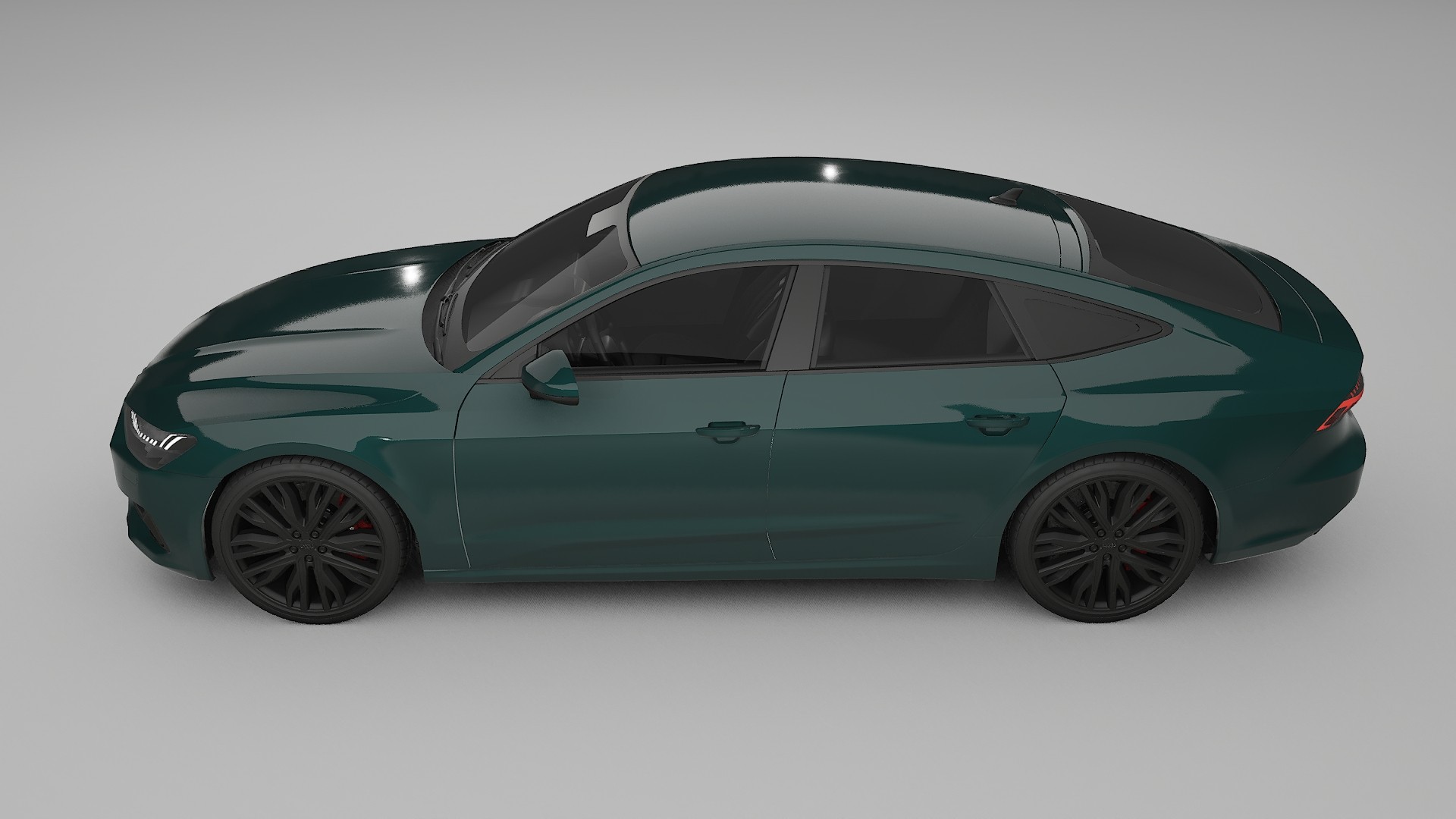 Audi A7 C8 Sportback prefacelift pre LCI TPU Lakbeschermingsfolie | INFERNO Kleurveranderende PPF – Volledig Voorgesneden Kit