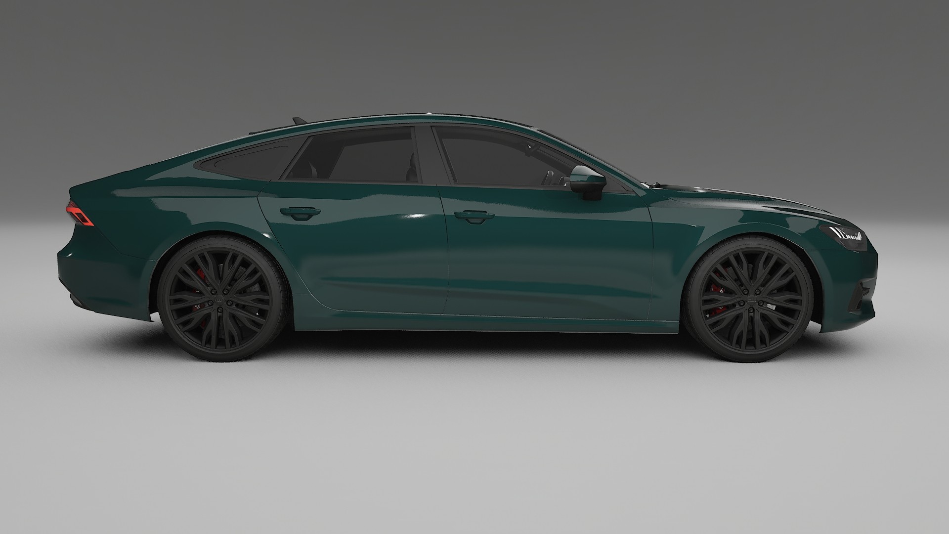 Audi A7 C8 Sportback prefacelift pre LCI TPU Lakbeschermingsfolie | INFERNO Kleurveranderende PPF – Volledig Voorgesneden Kit
