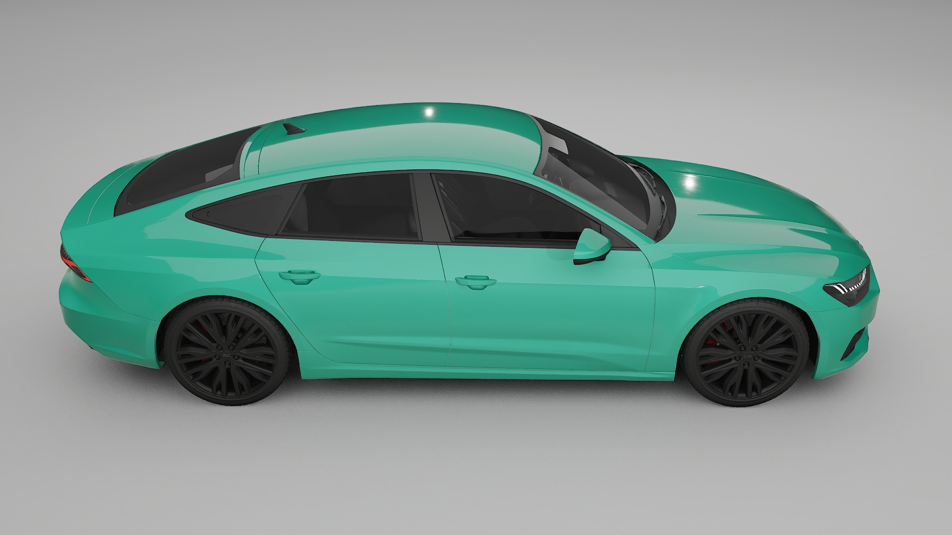 Audi A7 C8 Sportback prefacelift pre LCI TPU Lakbeschermingsfolie | JEWEL Kleurveranderende PPF – Volledig Voorgesneden Kit