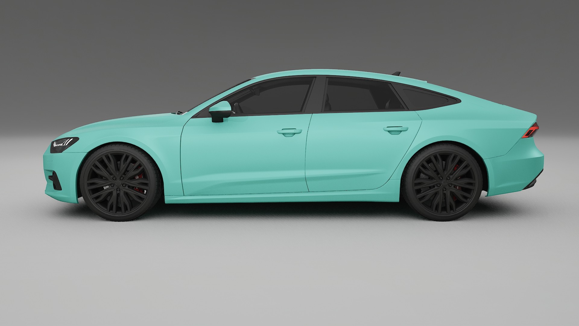 Audi A7 C8 Sportback prefacelift pre LCI TPU Lakbeschermingsfolie | FROST Kleurveranderende PPF – Volledig Voorgesneden Kit