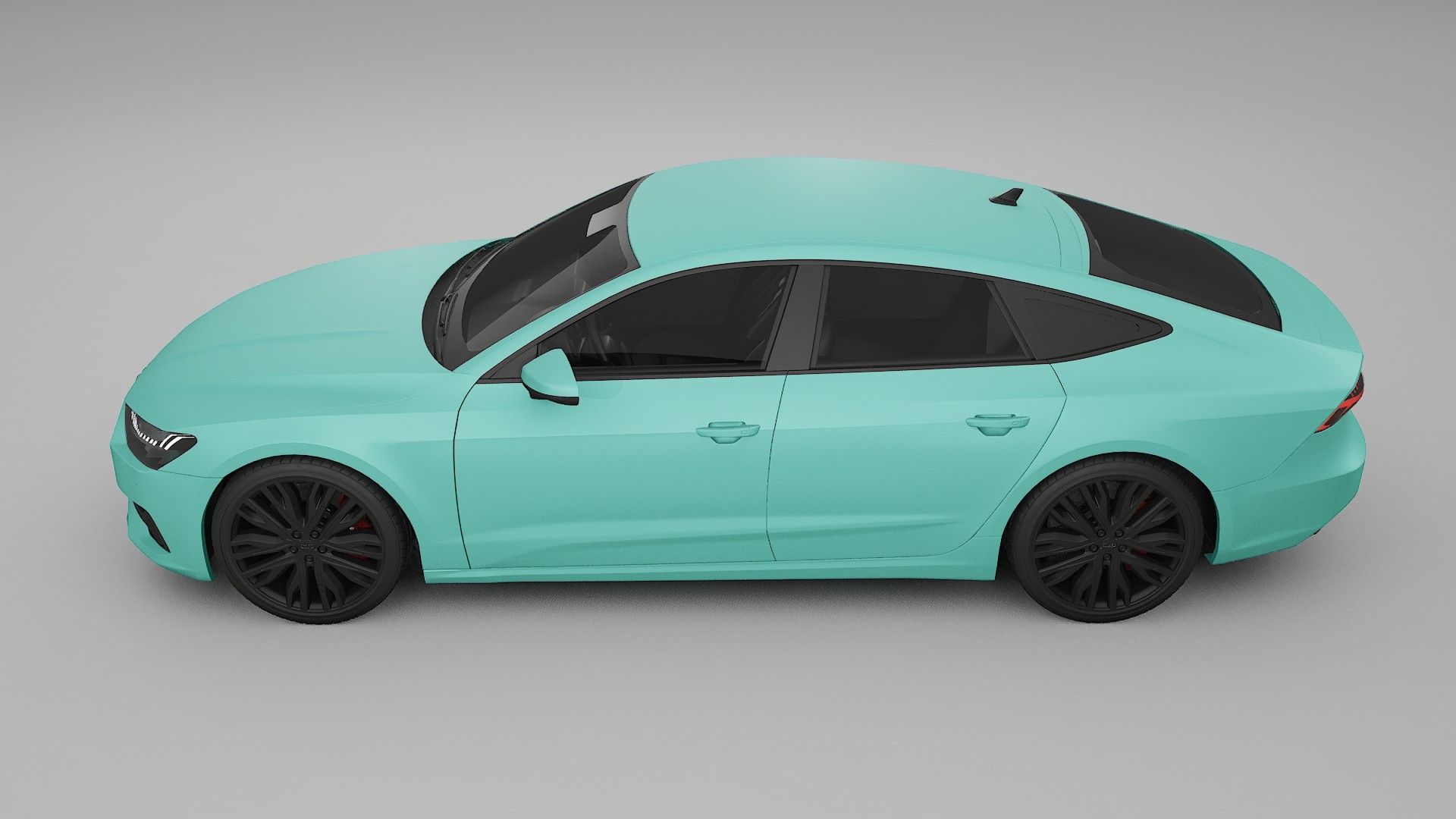 Audi A7 C8 Sportback prefacelift pre LCI TPU Lakbeschermingsfolie | FROST Kleurveranderende PPF – Volledig Voorgesneden Kit