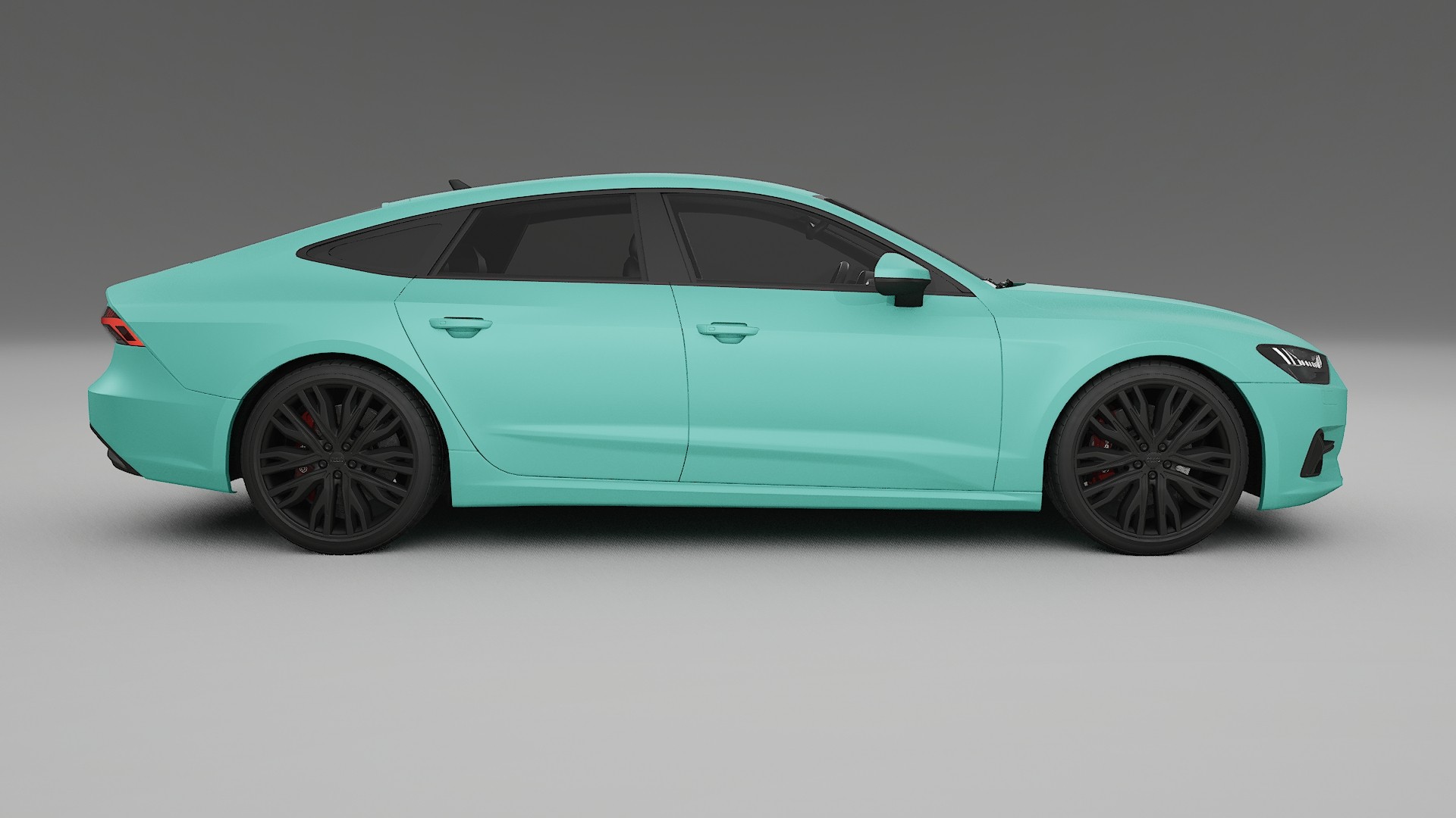 Audi A7 C8 Sportback prefacelift pre LCI TPU Lakbeschermingsfolie | FROST Kleurveranderende PPF – Volledig Voorgesneden Kit