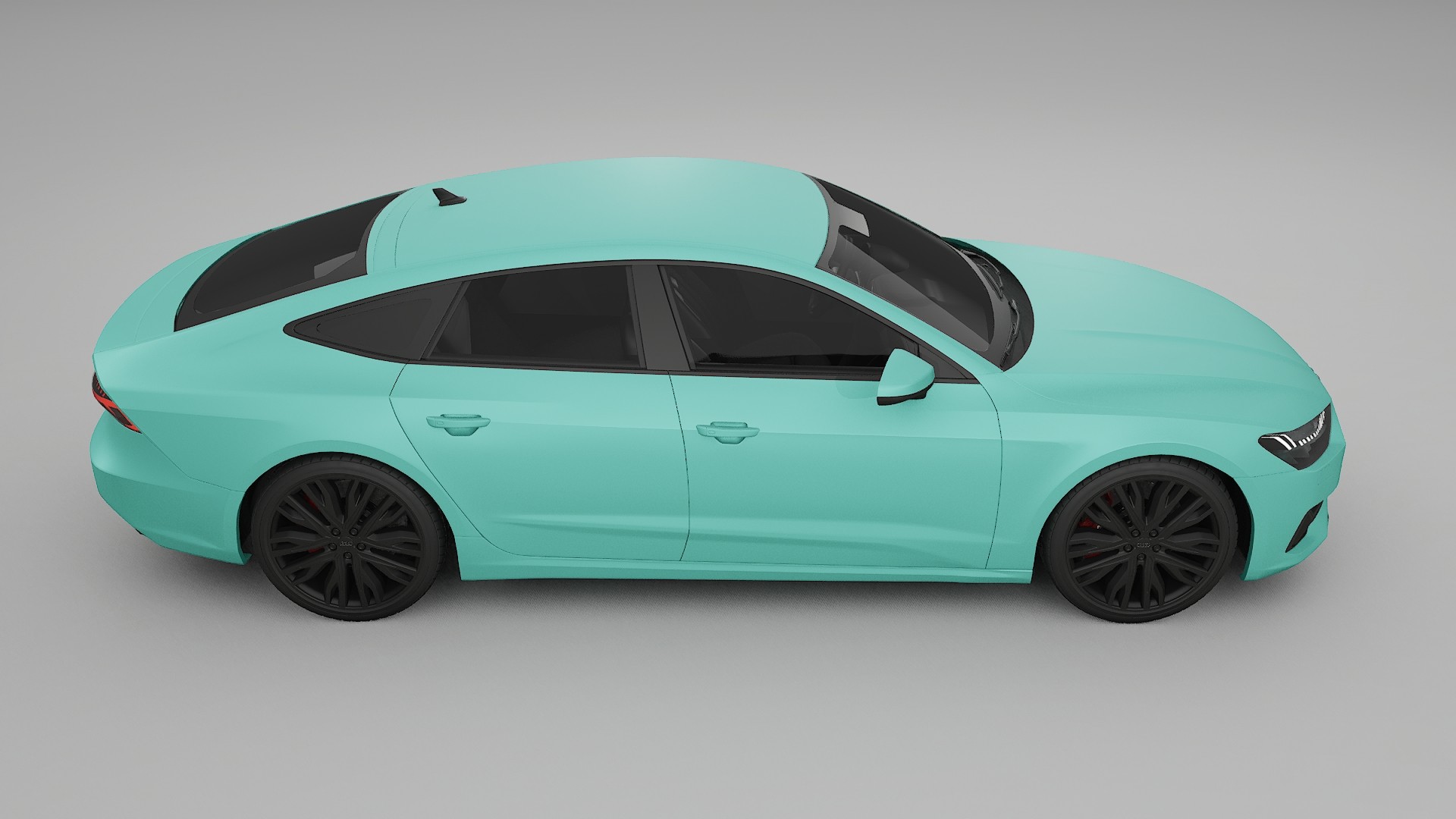 Audi A7 C8 Sportback prefacelift pre LCI TPU Lakbeschermingsfolie | FROST Kleurveranderende PPF – Volledig Voorgesneden Kit