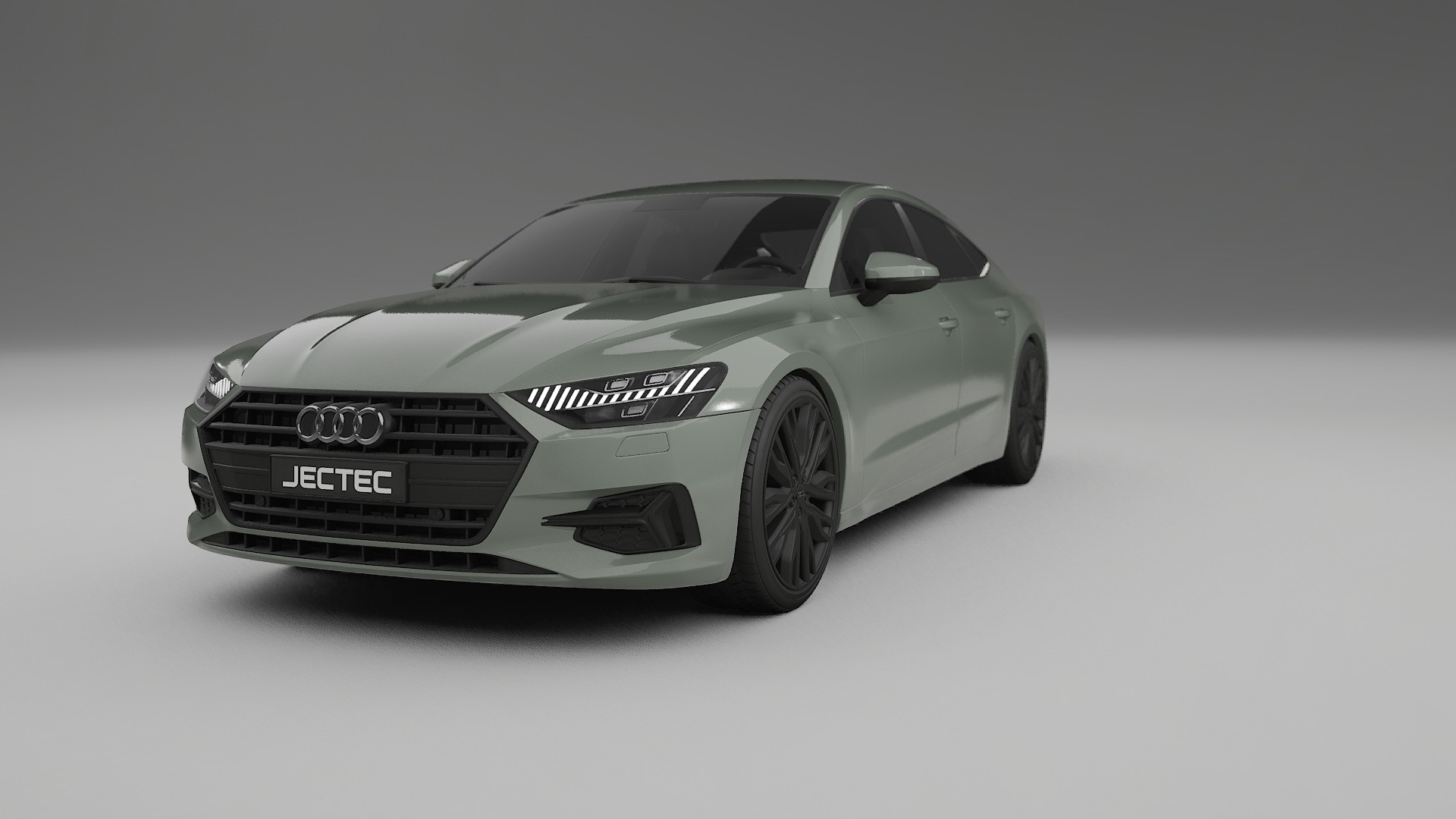 Audi A7 C8 Sportback prefacelift pre LCI TPU Lakbeschermingsfolie | SLATE Kleurveranderende PPF – Volledig Voorgesneden Kit