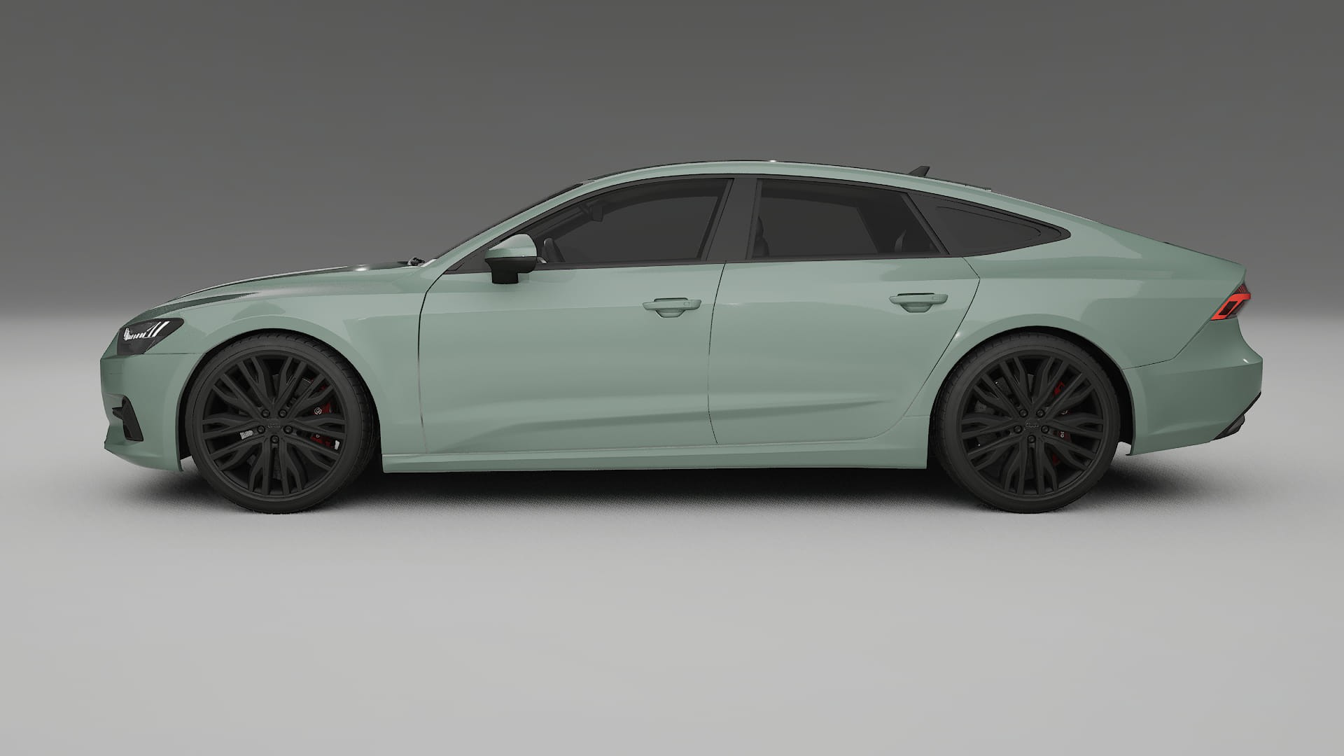 Audi A7 C8 Sportback prefacelift pre LCI TPU Lakbeschermingsfolie | CINDER Kleurveranderende PPF – Volledig Voorgesneden Kit