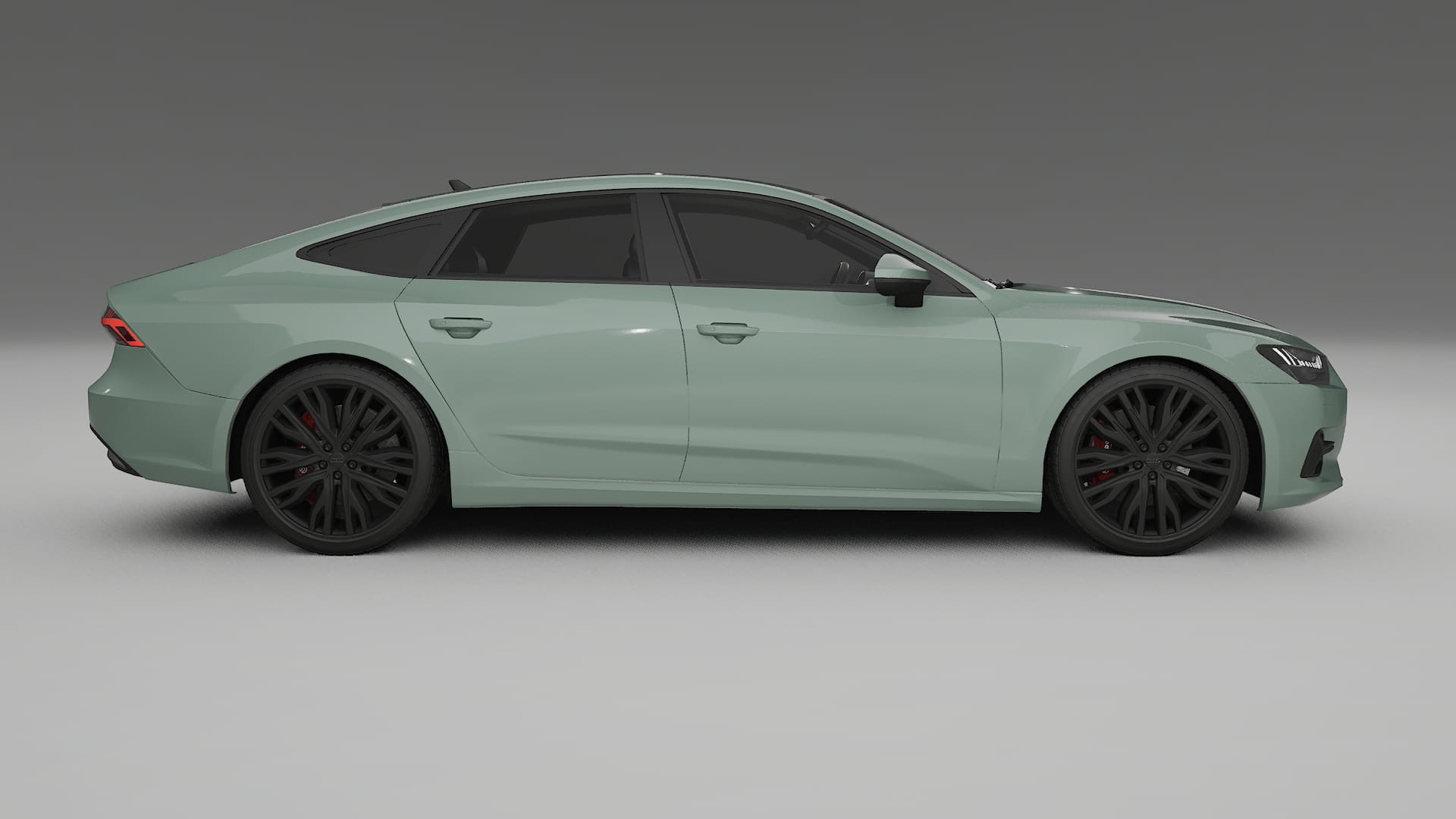 Audi A7 C8 Sportback prefacelift pre LCI TPU Lakbeschermingsfolie | CINDER Kleurveranderende PPF – Volledig Voorgesneden Kit