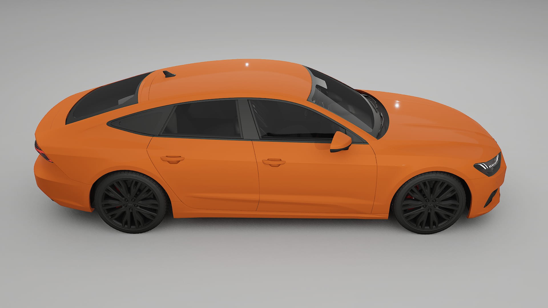 Audi A7 C8 Sportback prefacelift pre LCI TPU Lakbeschermingsfolie | ROCKET Kleurveranderende PPF – Volledig Voorgesneden Kit