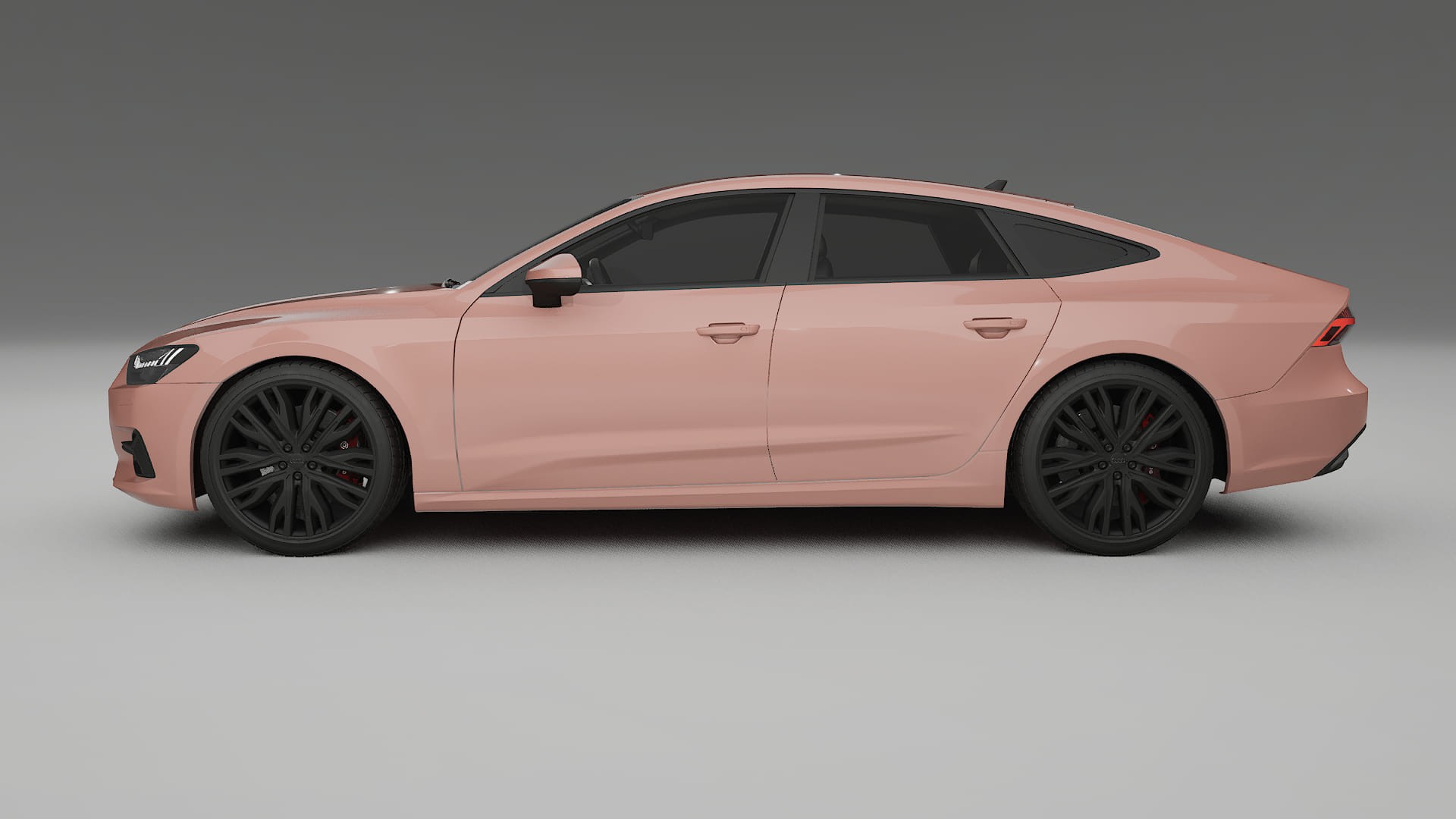 Audi A7 C8 Sportback prefacelift pre LCI TPU Lakbeschermingsfolie | BLUSH Kleurveranderende PPF – Volledig Voorgesneden Kit