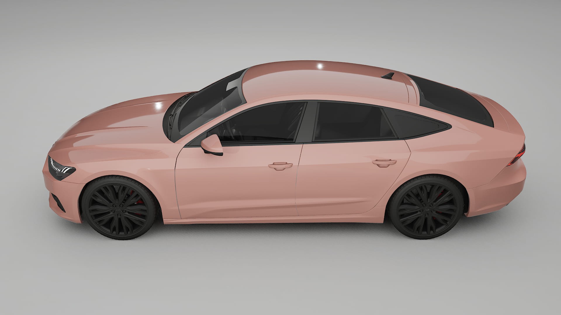 Audi A7 C8 Sportback prefacelift pre LCI TPU Lakbeschermingsfolie | BLUSH Kleurveranderende PPF – Volledig Voorgesneden Kit