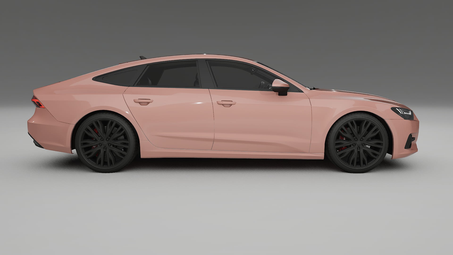 Audi A7 C8 Sportback prefacelift pre LCI TPU Lakbeschermingsfolie | BLUSH Kleurveranderende PPF – Volledig Voorgesneden Kit