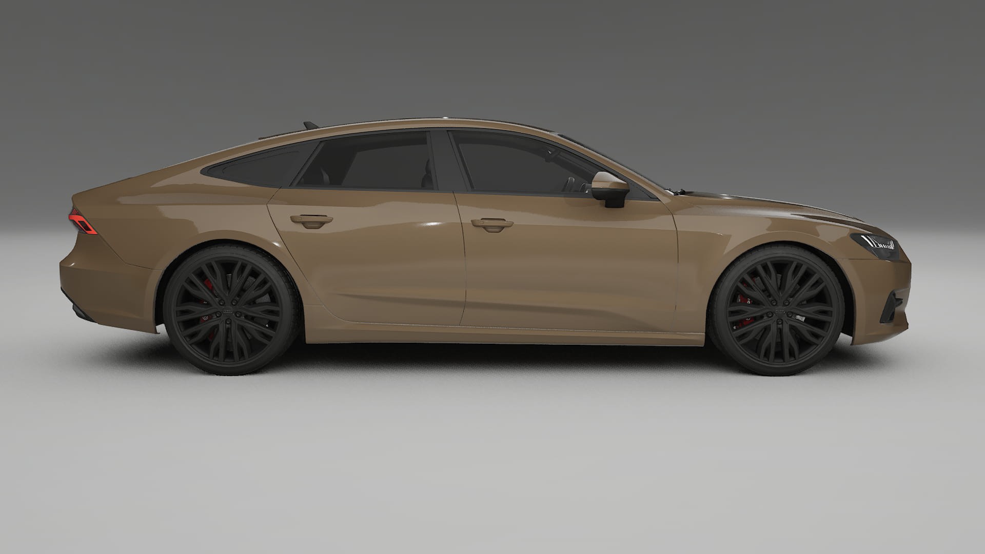 Audi A7 C8 Sportback prefacelift pre LCI TPU Lakbeschermingsfolie | SAHARA Kleurveranderende PPF – Volledig Voorgesneden Kit