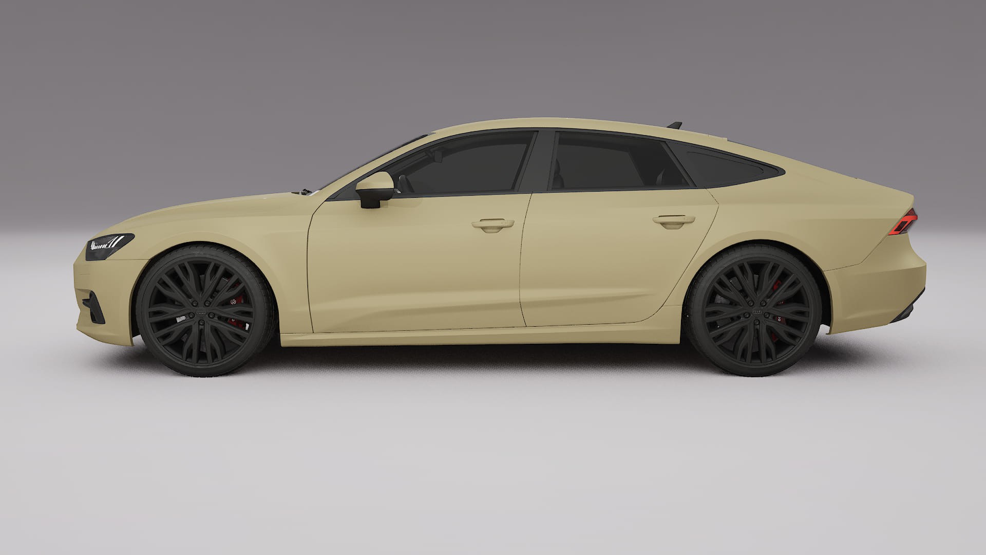 Audi A7 C8 Sportback prefacelift pre LCI TPU Lakbeschermingsfolie | SAND Kleurveranderende PPF – Volledig Voorgesneden Kit