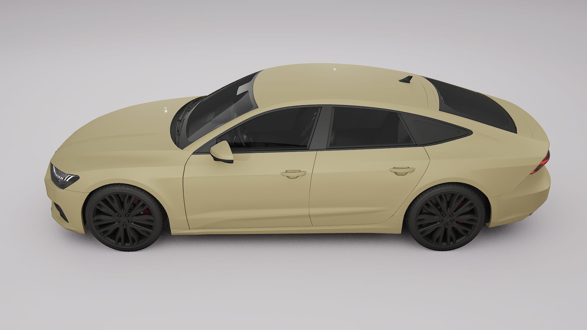 Audi A7 C8 Sportback prefacelift pre LCI TPU Lakbeschermingsfolie | SAND Kleurveranderende PPF – Volledig Voorgesneden Kit