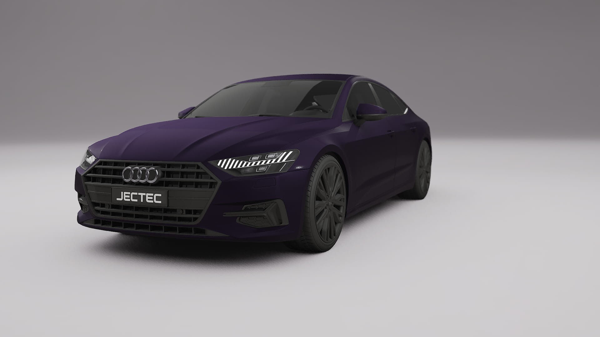 Audi A7 C8 Sportback prefacelift pre LCI TPU Lakbeschermingsfolie | VIOLET Kleurveranderende PPF – Volledig Voorgesneden Kit