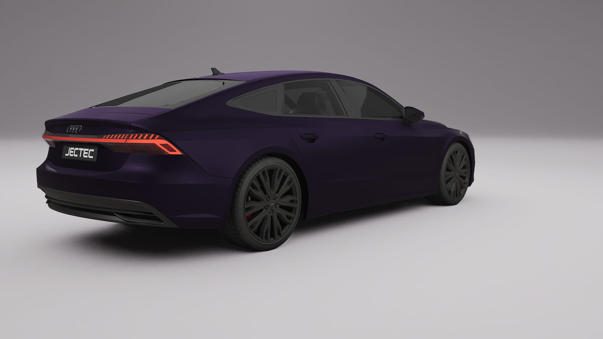 Audi A7 C8 Sportback prefacelift pre LCI TPU Lakbeschermingsfolie | VIOLET Kleurveranderende PPF – Volledig Voorgesneden Kit