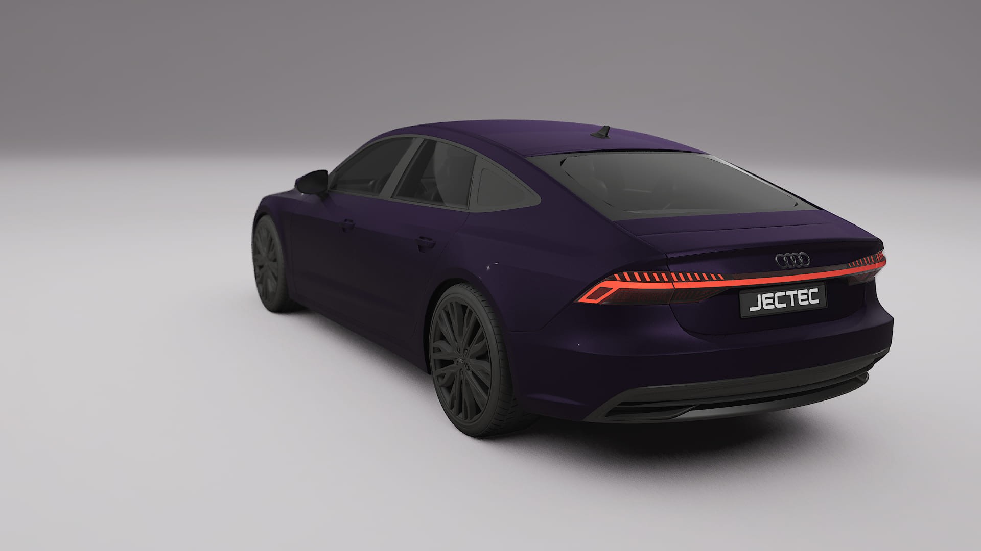 Audi A7 C8 Sportback prefacelift pre LCI TPU Lakbeschermingsfolie | VIOLET Kleurveranderende PPF – Volledig Voorgesneden Kit
