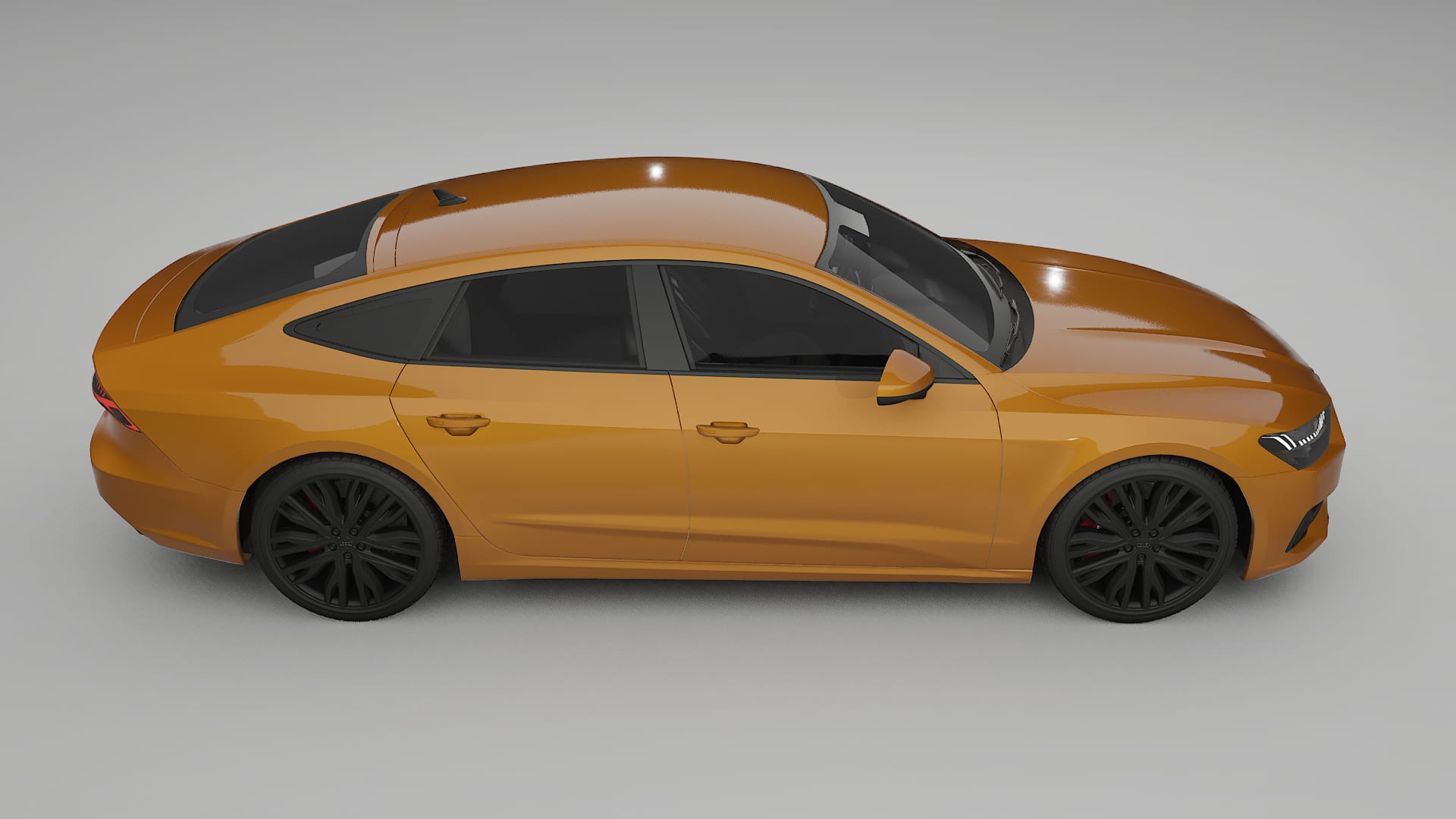 Audi A7 C8 Sportback prefacelift pre LCI TPU Lakbeschermingsfolie | DAISY Kleurveranderende PPF – Volledig Voorgesneden Kit