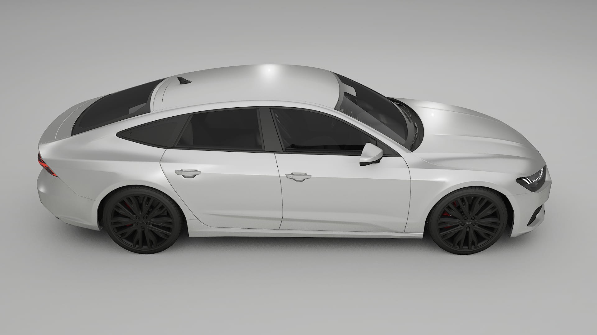 Audi A7 C8 Sportback prefacelift pre LCI TPU Lakbeschermingsfolie | PEARL Kleurveranderende PPF – Volledig Voorgesneden Kit