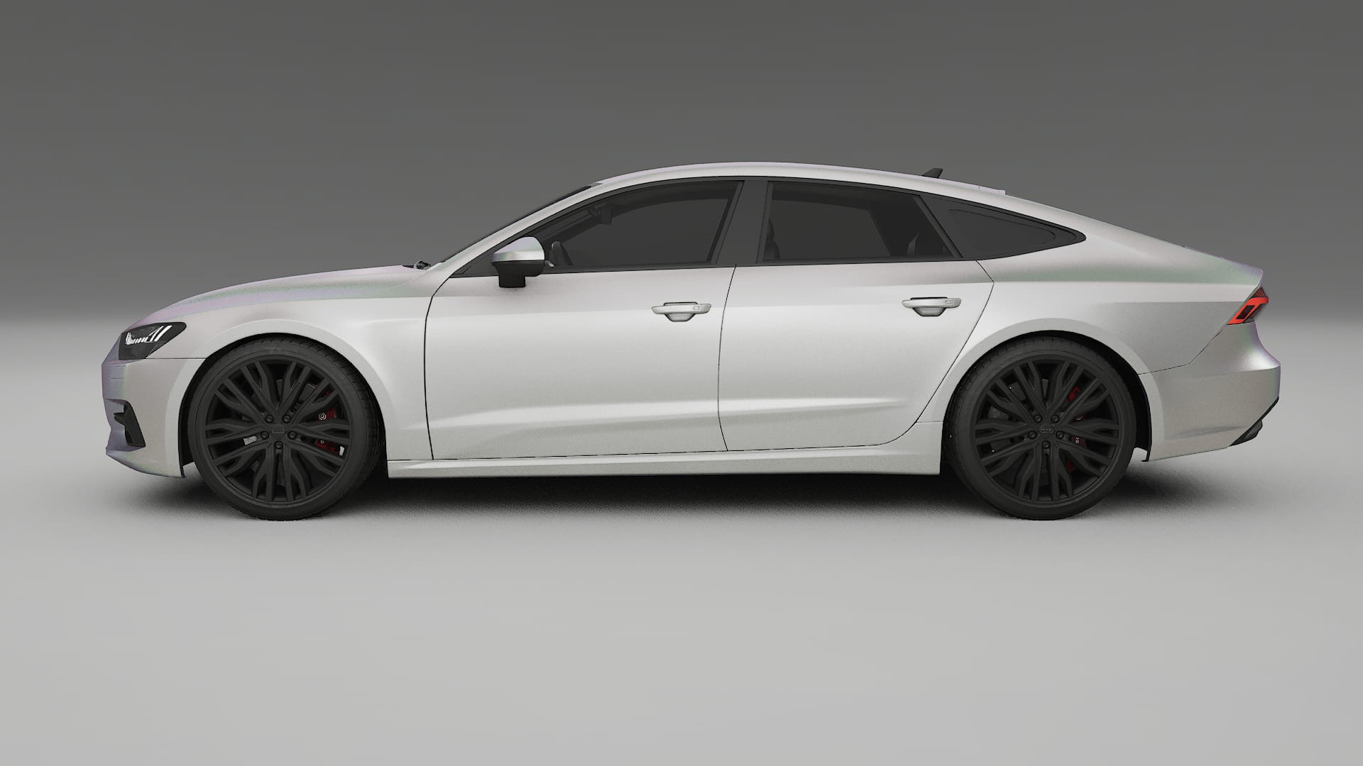 Audi A7 C8 Sportback prefacelift pre LCI TPU Lakbeschermingsfolie | NEBULA Kleurveranderende PPF – Volledig Voorgesneden Kit