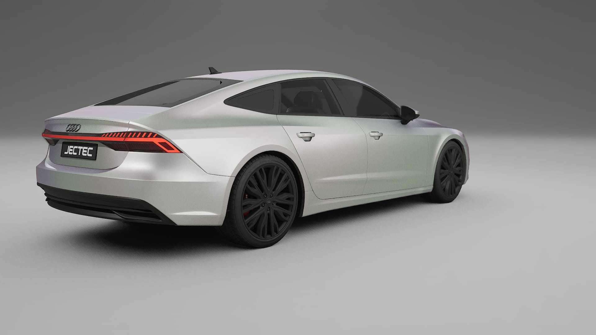 Audi A7 C8 Sportback prefacelift pre LCI TPU Lakbeschermingsfolie | NEBULA Kleurveranderende PPF – Volledig Voorgesneden Kit