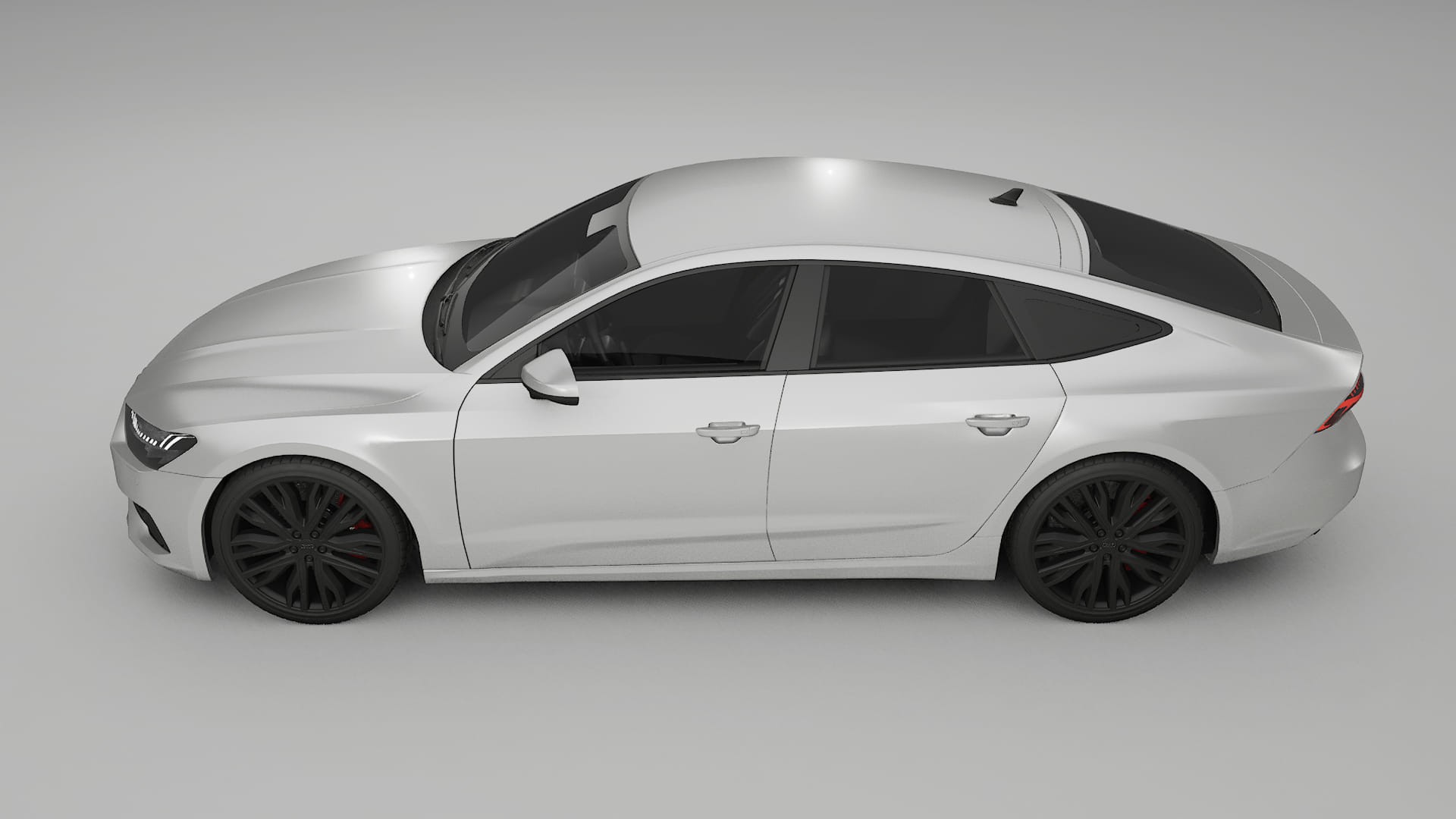 Audi A7 C8 Sportback prefacelift pre LCI TPU Lakbeschermingsfolie | OPAL Kleurveranderende PPF – Volledig Voorgesneden Kit