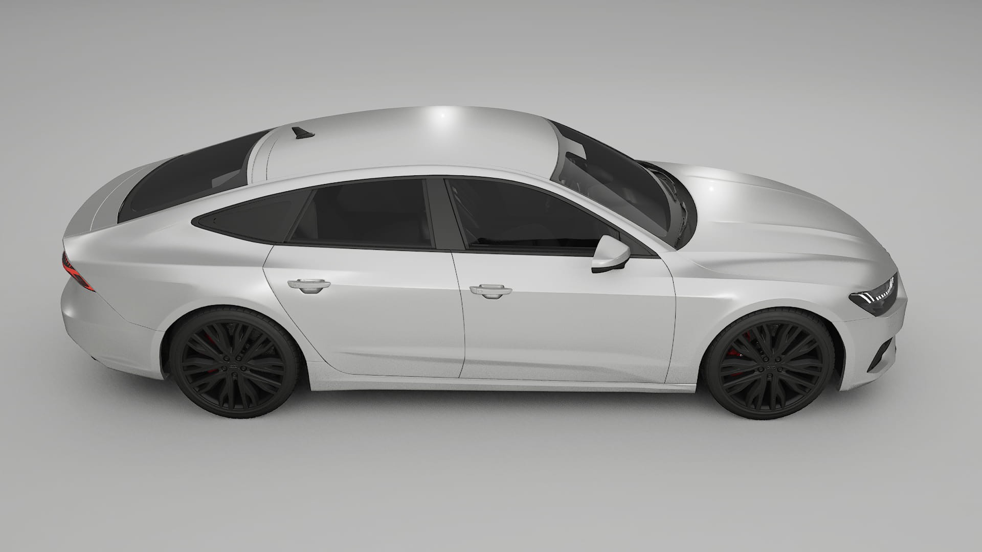 Audi A7 C8 Sportback prefacelift pre LCI TPU Lakbeschermingsfolie | OPAL Kleurveranderende PPF – Volledig Voorgesneden Kit