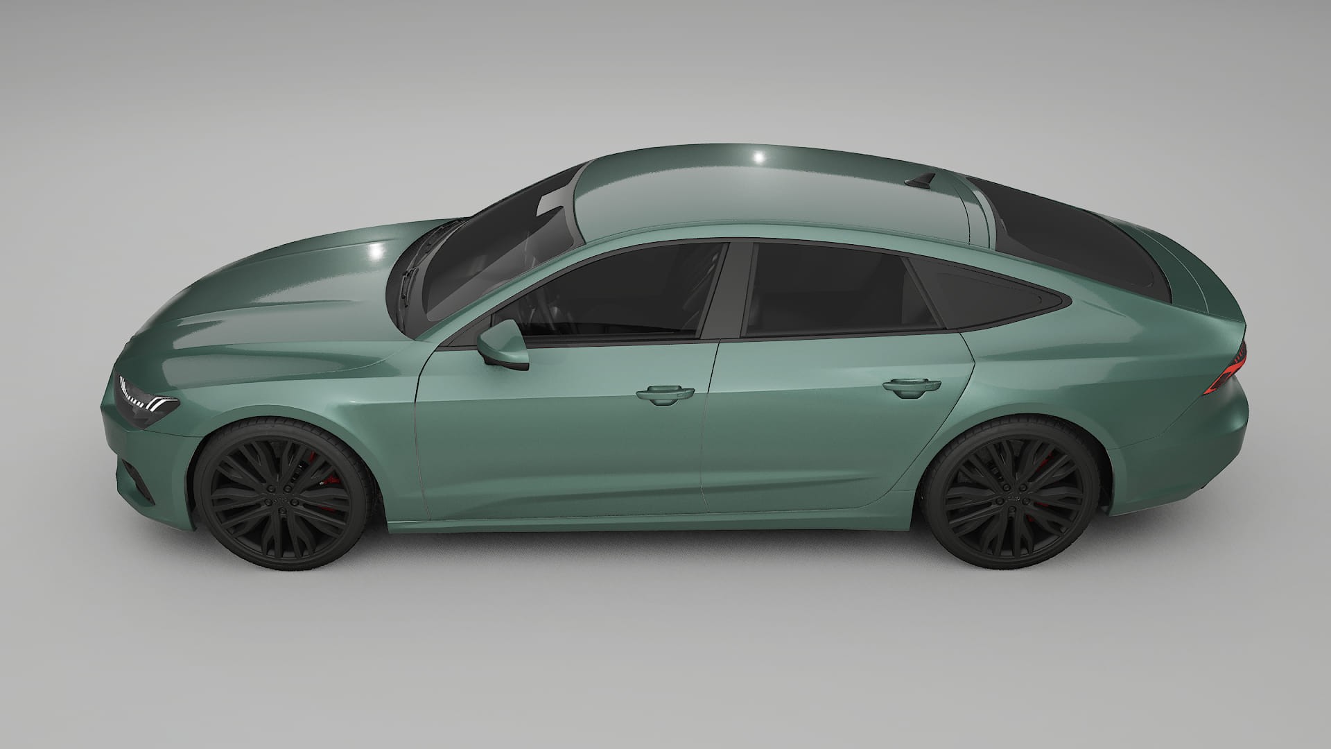 Audi A7 C8 Sportback prefacelift pre LCI TPU Lakbeschermingsfolie | EVERGREEN Kleurveranderende PPF – Volledig Voorgesneden Ki