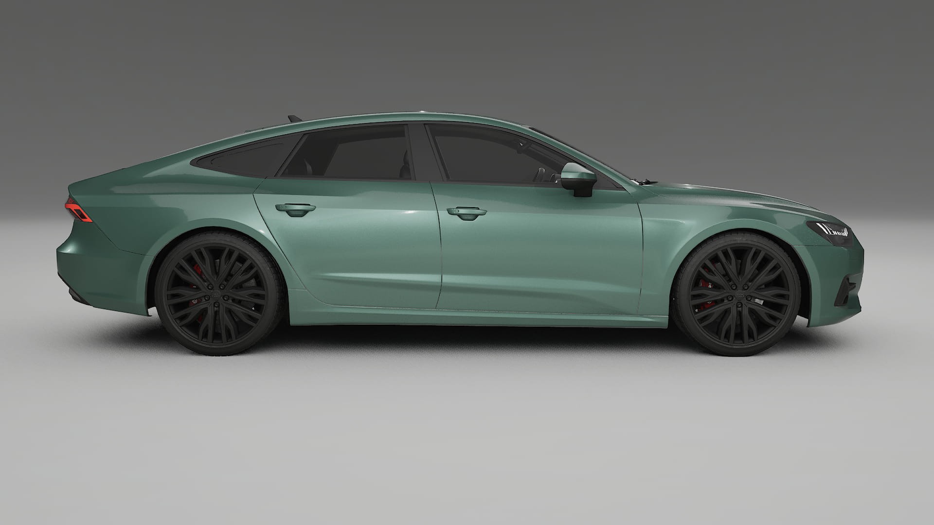 Audi A7 C8 Sportback prefacelift pre LCI TPU Lakbeschermingsfolie | EVERGREEN Kleurveranderende PPF – Volledig Voorgesneden Ki