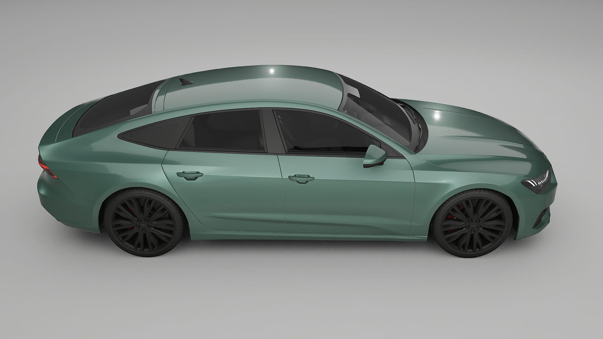 Audi A7 C8 Sportback prefacelift pre LCI TPU Lakbeschermingsfolie | EVERGREEN Kleurveranderende PPF – Volledig Voorgesneden Ki