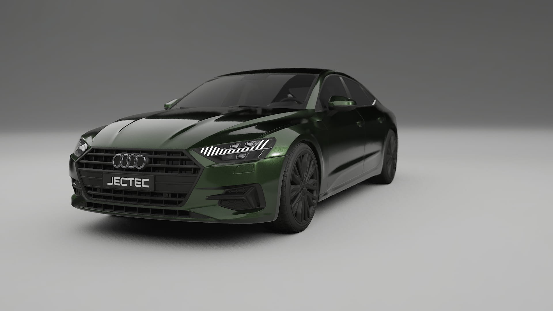 Audi A7 C8 Sportback prefacelift pre LCI TPU Lakbeschermingsfolie | LAGOON Kleurveranderende PPF – Volledig Voorgesneden Kit