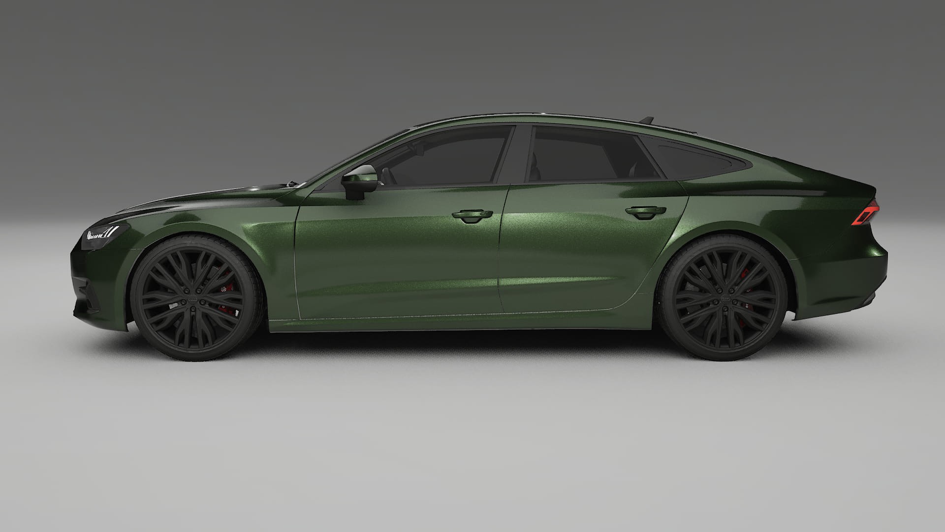 Audi A7 C8 Sportback prefacelift pre LCI TPU Lakbeschermingsfolie | LAGOON Kleurveranderende PPF – Volledig Voorgesneden Kit