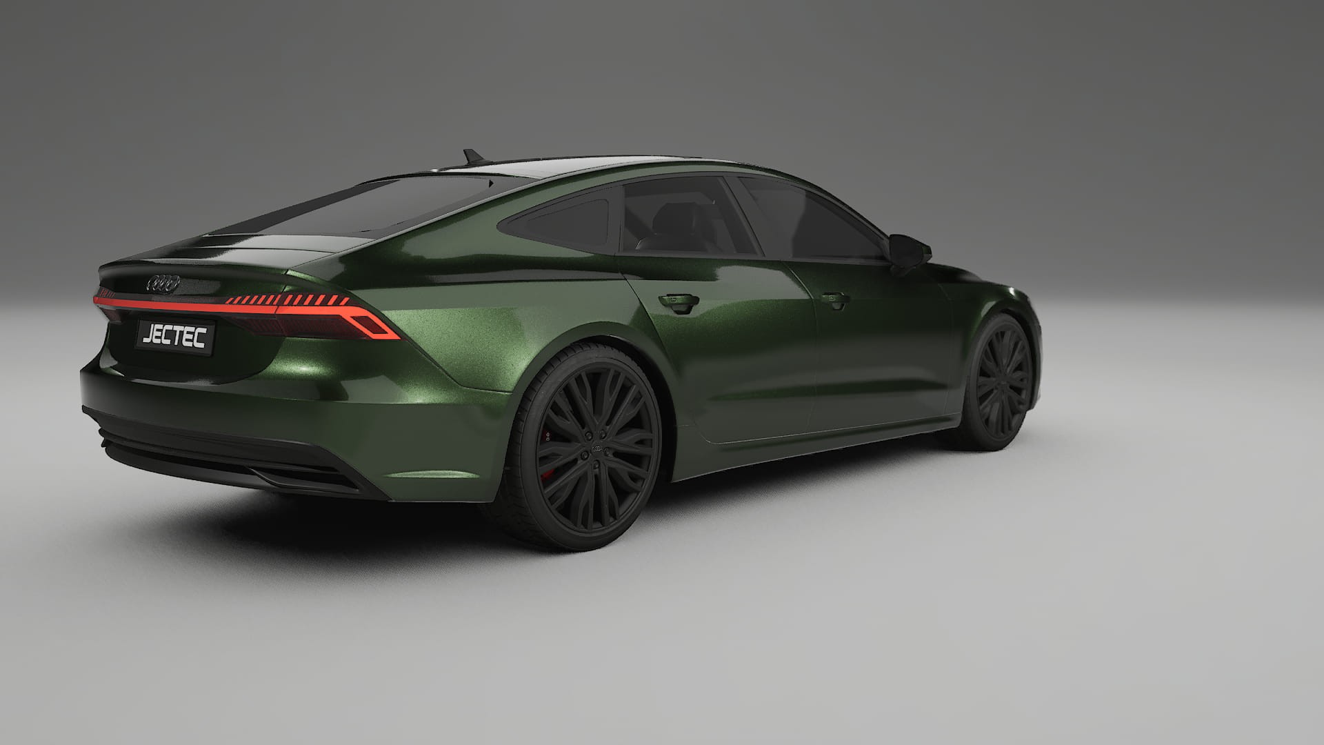 Audi A7 C8 Sportback prefacelift pre LCI TPU Lakbeschermingsfolie | LAGOON Kleurveranderende PPF – Volledig Voorgesneden Kit
