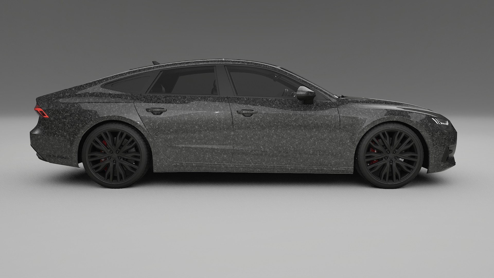 Audi A7 C8 Sportback prefacelift pre LCI TPU Lakbeschermingsfolie | FORGED S Kleurveranderende PPF – Volledig Voorgesneden Kit