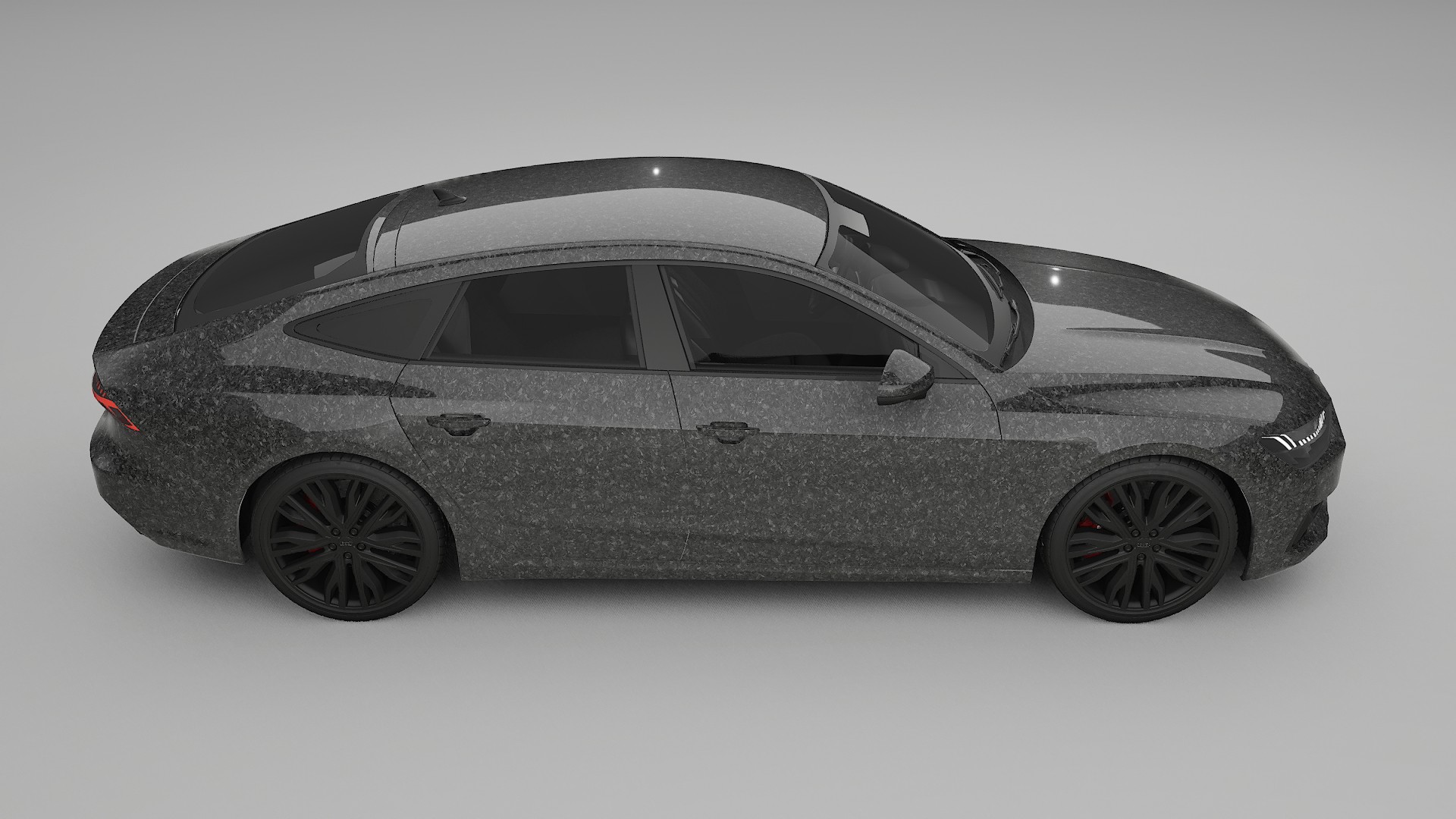 Audi A7 C8 Sportback prefacelift pre LCI TPU Lakbeschermingsfolie | FORGED S Kleurveranderende PPF – Volledig Voorgesneden Kit