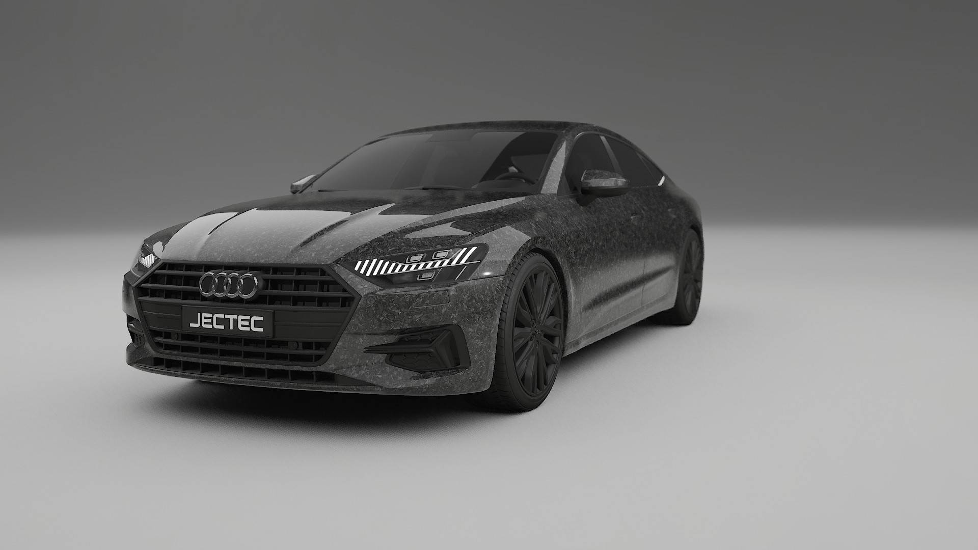 Audi A7 C8 Sportback prefacelift pre LCI TPU Lakbeschermingsfolie | FORGED S Kleurveranderende PPF – Volledig Voorgesneden Kit 2